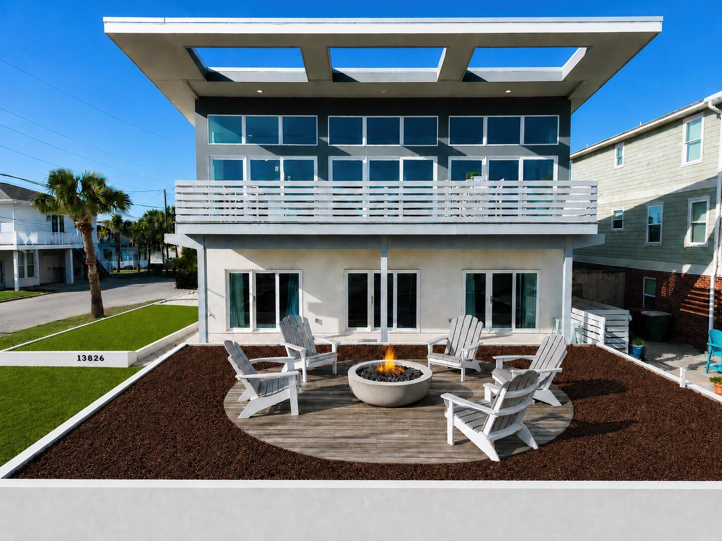 One of the few newer-construction beachfront homes in Bid-A-Wee with UNOBSTRUCTED GULF VIEWS, private beach access, and proven luxury vacation-rental capability. REACH OUT FOR RENTAL HISTORY AND IMPRESSIVE PROJECTIONS!

Designed to capture breathtaking, unobstructed water views, this stunning property showcases the sparkling Gulf from nearly every room.

Expansive windows flood the home with natural light, while the spacious porch and multiple outdoor living areas create the perfect setting for seamless indoor-outdoor entertaining. Wake up to the soothing sound of waves and enjoy sun-drenched interiors in the open-concept living space--ideal for both relaxing and gathering with family and friends.

Step onto the balcony to experience the fresh coastal air and unforgettable sunsets over the water. With its distinctive design and serene beachfront setting, this home embodies the ultimate coastal lifestyle.

Currently operating as a successful vacation rental, the property comfortably sleeps 12 and features 6 spacious bedrooms, 6 full bathrooms, a private pool, and direct private beach access to the sugar-white sands and emerald-green waters of the Gulf. This is an exceptional investment opportunity, second home, or primary residence. Experience the best of the Emerald Coast lifestyle in the heart of PCB!

Buyer to verify all dimensions, fees & written information.
