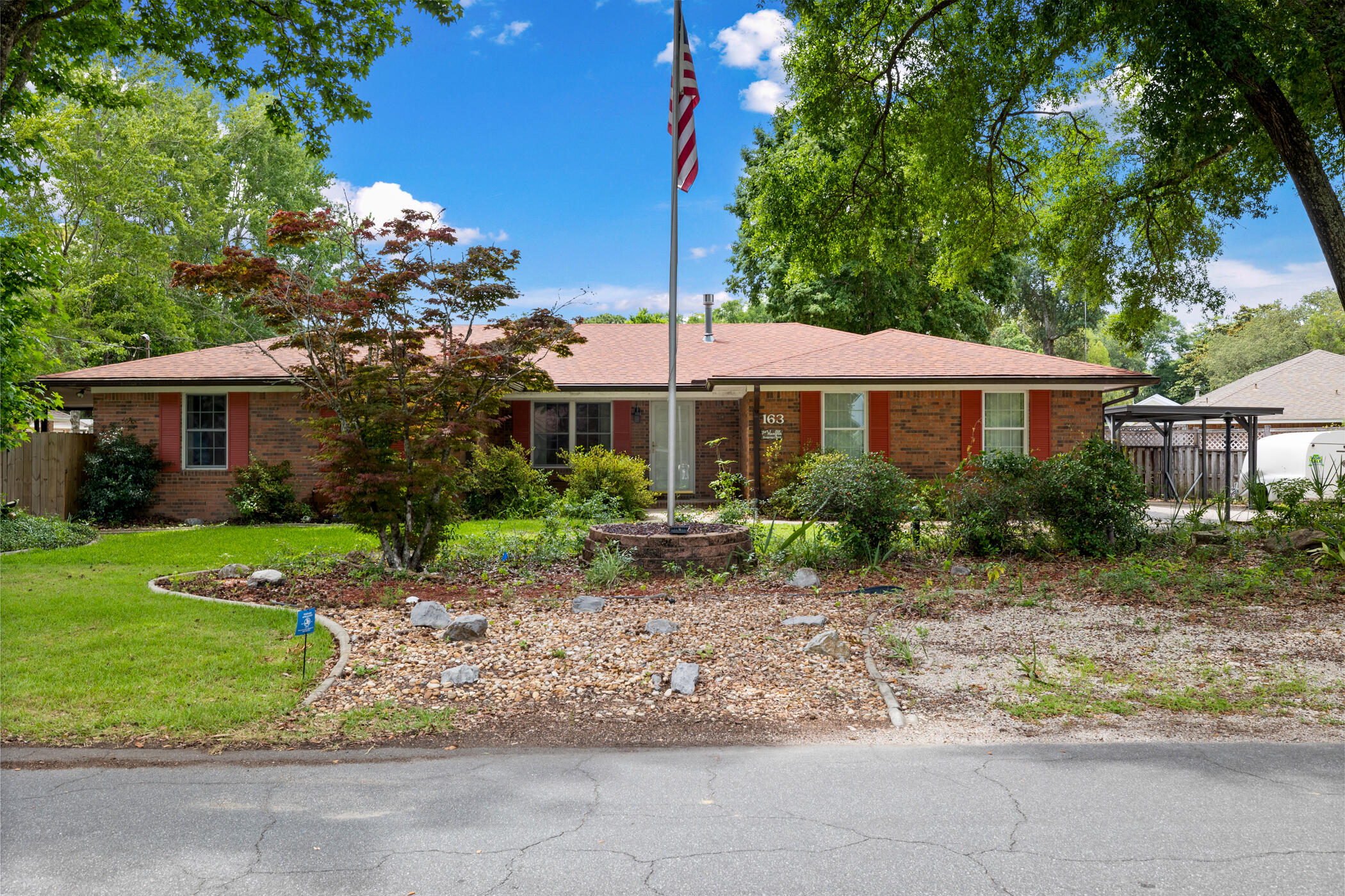 Welcome to this well-maintained brick pool home nestled in the heart of Valparaiso, on a large corner lot. Functional floor plan featuring generous living spaces, abundant natural light, and plenty of room for entertaining. Outside, enjoy your own private backyard retreat complete with an in-ground pool, expansive yard with privacy fence, and mature landscaping. Two-car garage plus oversized driveway provides plenty of parking and room for toys. Located in an established neighborhood just minutes from Eglin Air Force Base, top-rated schools, shopping, dining, and the beautiful waters of Choctawhatchee Bay. Just minutes from the Valparaiso Fishing Pier, public boat launch, playground, and the charming historic downtown district.