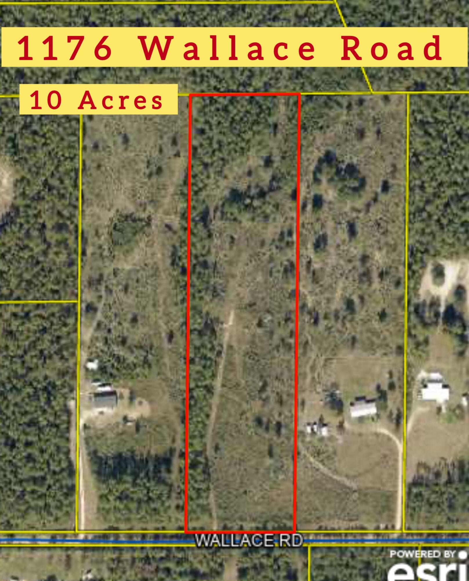 Discover the potential of this expansive 10-acre parcel in the heart of North Walton County. Whether you are envisioning a custom-built dream home, seeking a spacious site for a mobile home, or looking for the perfect setting to cultivate a garden or accommodate livestock, this versatile property offers the space and freedom you desire.

Boasting an excellent, high-and-dry elevation, this tract provides a blank canvas for your plans. Conveniently accessible from Wallace Road, this property represents a rare opportunity for both residential development and agricultural use in a highly sought-after area. This acreage is priced to move and is expected to attract significant interest--inquire today to secure your slice of North Walton County.