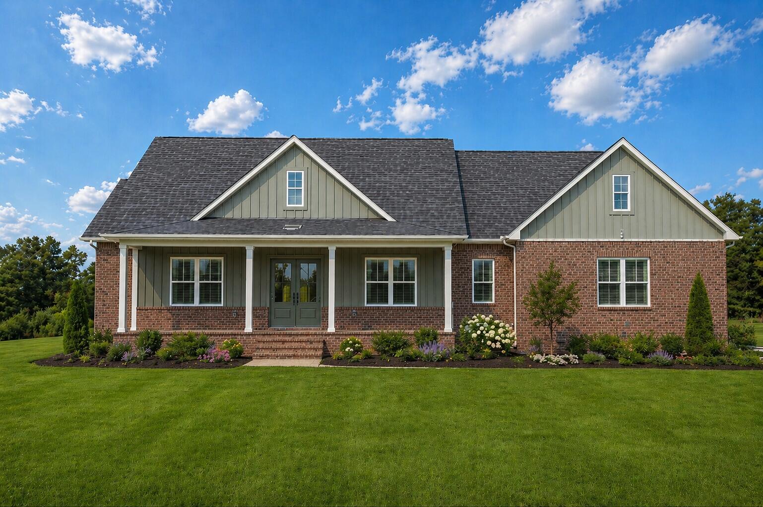 Your 2025 Parade of Homes Award-Winning Builder is Back... with another ''Dream Home'' that offers picturesque views of forested woodland, bordered by a creek, with private gated security!

Introducing the ''Freedom Battalion Plan'',  a 3 bedroom/2½ bath brick estate that sits on a 1.01 acre lot and boasts premium upgrades previously reserved for the Builder's Parade of Homes showcase entry.

Step inside to luxury vinyl wood plank flooring, designer paint, designer lighting, spacious living, gourmet kitchen with walk-in pantry, and other notable kitchen enhancements the family chef will enjoy. The master suite offers serene views of the forest, and upscale finishes, including a CUSTOM TILED SHOWER BUILT FOR 2 AND THE COVETED SLIPPER TUB!

Each bedroom is spacious, private, with generous-sized closets and large windows that flood the space with light. The guest bath is also spacious with luxury appointments. 

The outdoor lanai is expansive offering serene views of local flora and fauna and features a custom masonry staircase 
that will soon be complete.

The location is impressive-- directly next door to the 2025 Parade of Homes Winner and across the street from the 2026 Builder Industry Association's Dream Home. 

Gated Neighborhood! Forested Woodland! Meandering Creek! 1.01 acre! Award-Winning Builder! Closing Cost Paid!

Better hurry! This dream home is priced to move!