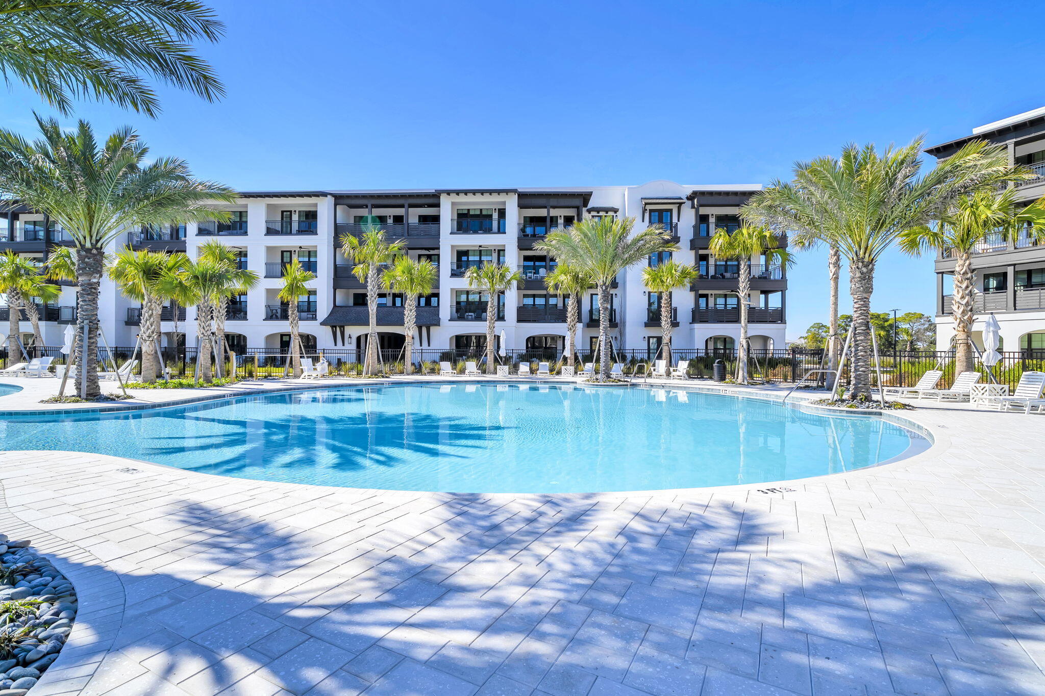 This brand-new, fully furnished 2025 condo is one of the largest 1-bedroom condos available in Miramar Beach!  The 955-square-foot layout features 1 bedroom, 2 full bathrooms, 9-foot ceilings, and durable LVP flooring throughout. The open living space centers around a modern kitchen equipped with quartz countertops, a large island perfect for gathering, high-end Bosch appliances, and generous closet storage. A distinct advantage of this floor plan is the built-in hallway bunk beds, providing a highly sought-after bonus sleeping area that significantly increases guest capacity and rental potential.

Ownership here includes premium access to two distinct tiers of resort amenities. Steps from your door at The Grove, you can enjoy a tropical lazy river, multiple pools including a zero-entry pool, and an outdoor pavilion complete with a fireplace, lounge seating, and gas grills. Additionally, full access to the broader Seascape Resort provides 2,000 feet of dedicated beach access, golf course, tennis and pickleball courts, basketball, fishing, and a variety of on-site restaurants.

This is a clean, modern, hassle-free property in a great location.