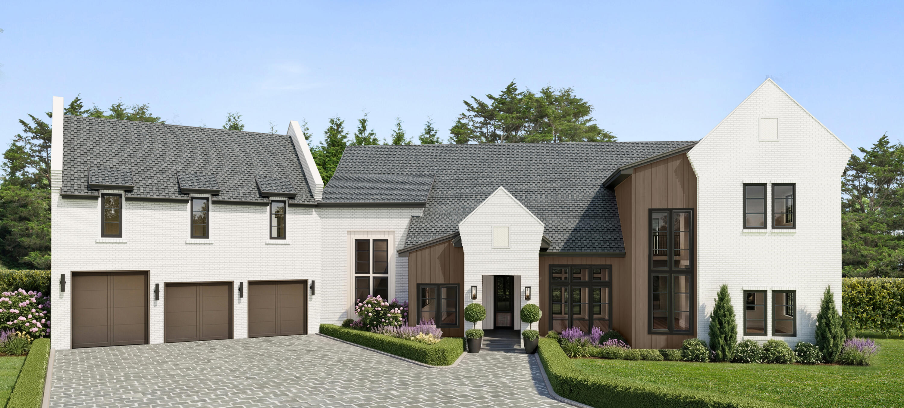 Set on an expansive .55-acre homesite, one of the largest in Watersound Camp Creek, this newly constructed 5,250 sq ft luxury estate with a May 2026 completion date, offers architectural sophistication, curated finishes, and an extraordinary level of craftsmanship throughout. Designed for those who value both elegance and livability, the home blends stunning interior selections with thoughtful functionality, including a rare 5-car climate controlled garage and a resort-style outdoor oasis. From the moment you enter, the home impresses with barreled ceiling hallways, vaulted living spaces with warm wood beams, and wide-plank Azur Grande Odessa hardwood floors. Natural light pours through oversized steel-grid glass doors, opening the main living area to a seamless indoor-outdoor flow.

A chef's dream, the designer kitchen and full scullery feature True refrigeration, a True wine tower in matte black with brass hardware, Fisher & Paykel built-in coffee maker and microwave, and a Scotsman ice maker delivering a complete luxury appliance suite. The scullery provides additional storage, prep space, and refrigeration, ideal for entertaining on any scale.

The primary suite is a sanctuary with a vaulted beamed ceiling, expanded square footage, and a spa-inspired bathroom with premium finishes.  Additional ensuite guest rooms offer comfort and privacy, while the second-floor media/bonus room provides flexible space for movie nights, gaming, or quiet relaxation.

Outdoors, the property transforms into a private retreat with a custom pool, integrated hot tub, fire pit, and outdoor kitchen. Whether hosting gatherings or unwinding after a day along Scenic 30A, the setting feels like your own boutique resort overlooking the pond and water features. 

This exceptional residence is located within the gated, amenity-rich community of Watersound Camp Creek, positioned moments from sugar-white beaches, championship golf, shopping, dining, and the Camp Creek Club amenities. Purchase of this home includes a membership to the Watersound Beach Club and Camp Creek. 

106 Southern Cross Lane offers rare land size, unmatched craftsmanship, and elevated coastal living making it one of Watersound Camp Creek's most impressive new builds.