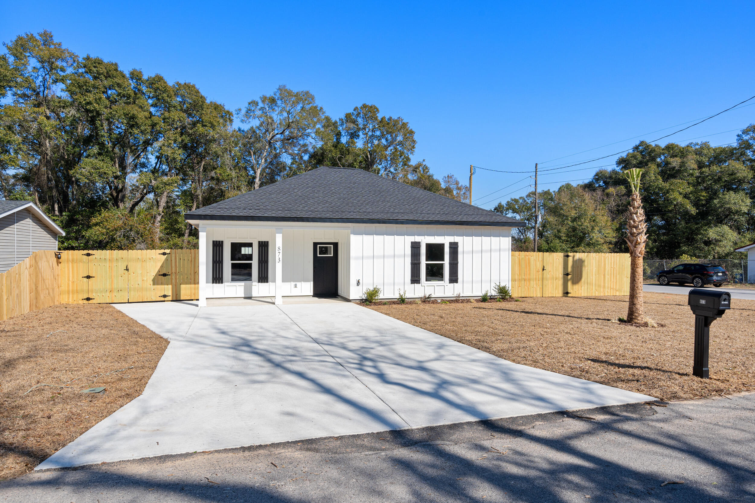 Home is under contract with a kick out clause!

Builder offering up to $10000 toward closing costs! All New appliances convey including washer and dryer!  This home is an upgrade to the usual spec home with soft close cabinets and drawers, all LVP flooring, fenced in back yard, black matte fixtures and more! This home is less than 3 miles from downtown Crestview, 2 miles from Twin Hills, 8 miles from Duke field, and approximately 22 from Eglin AFB and 30 from Hurlburt Field. Pics of similar home.