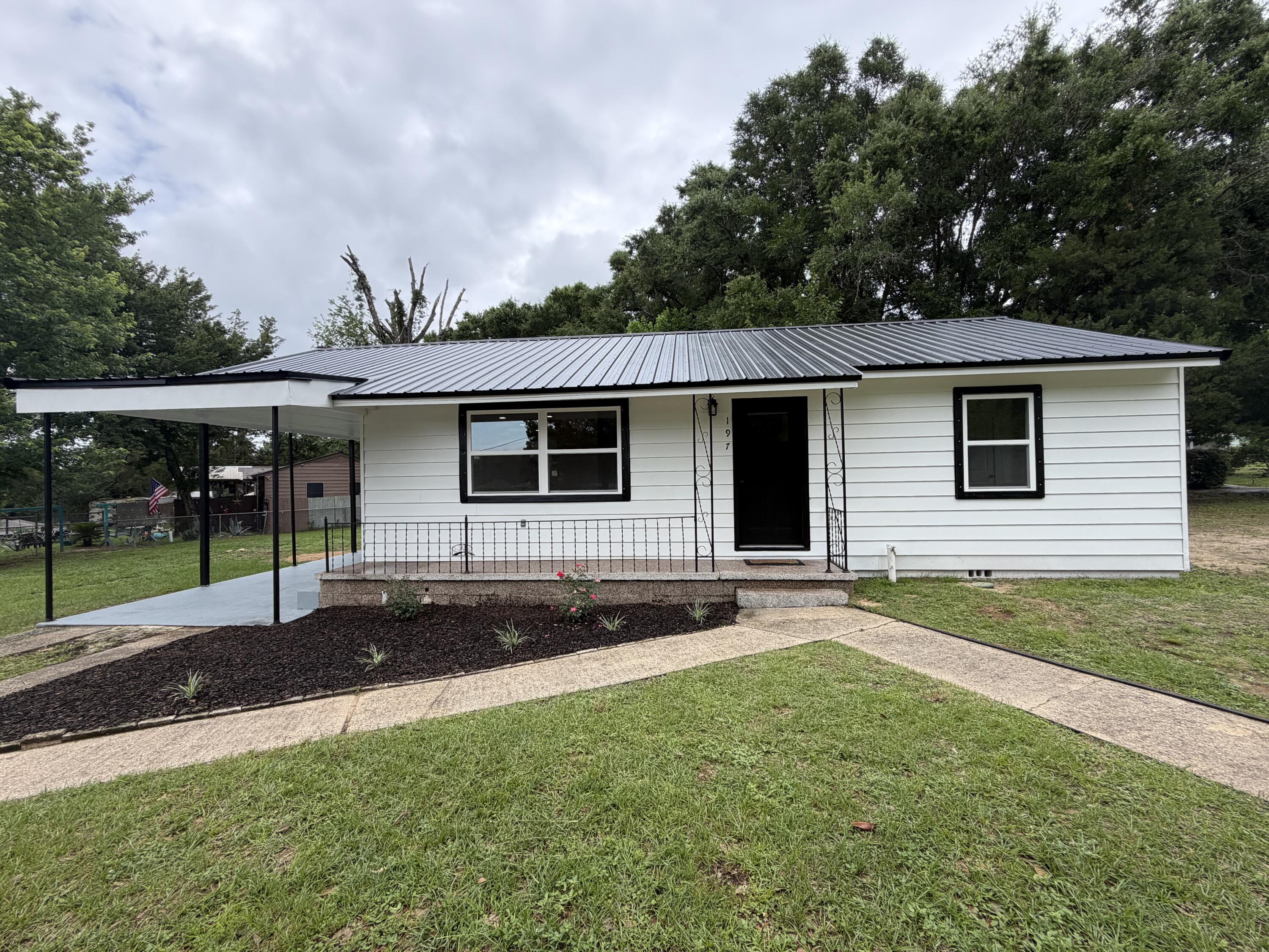 Fully Renovated on a large corner lot! Major updates include new HVAC, complete electrical rewire, all new plumbing, new water heater, newer metal roof, and new windows. Inside features new LVP flooring, fresh updated lighting,  and a beautifully  remodeled kitchen and bath. Move-in ready with expensive items already taken care of.

** Seller offering up to $5000 towards buyer concessions.