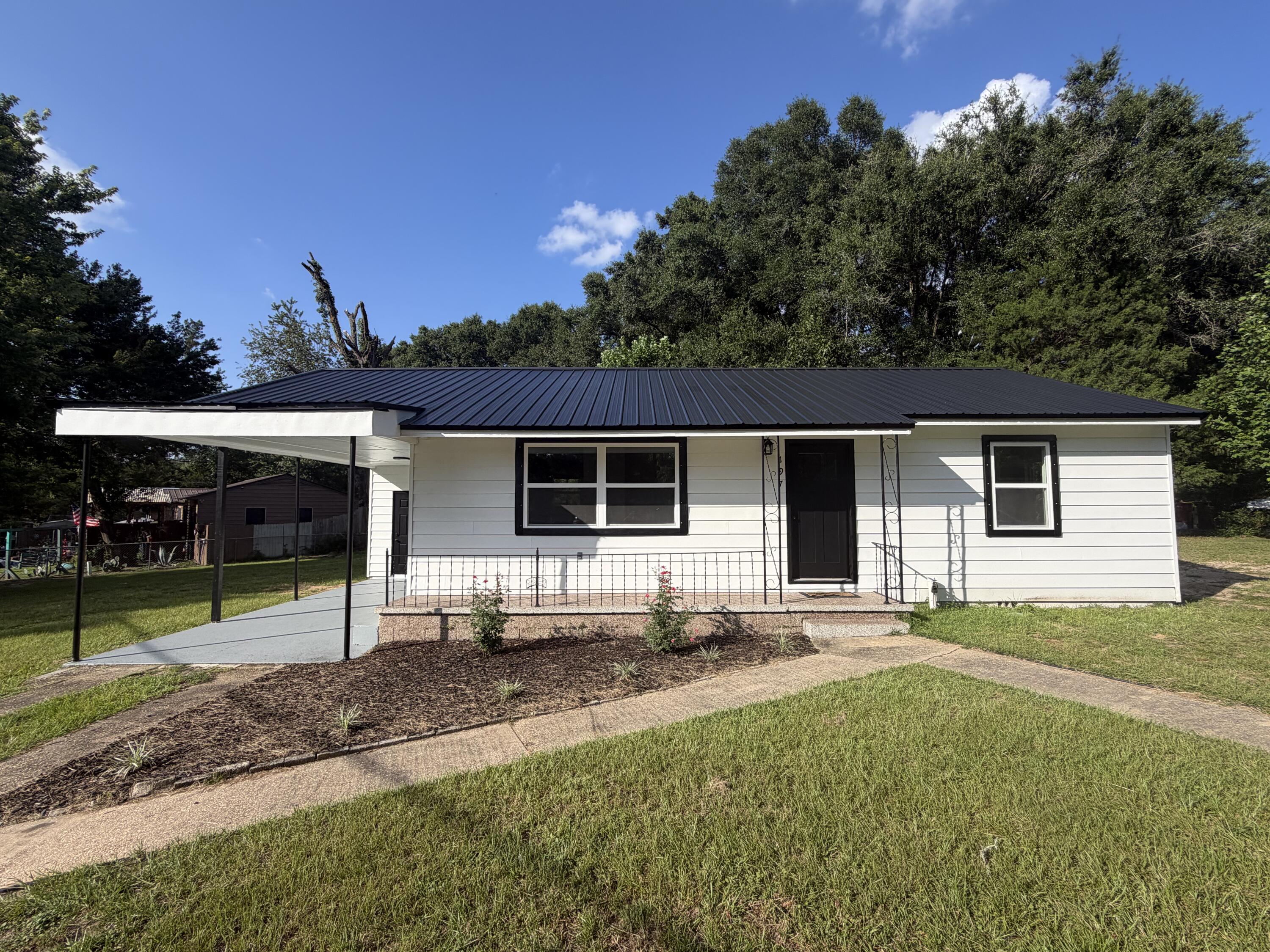 Fully Renovated on a large corner lot! Major updates include new HVAC, complete electrical rewire, all new plumbing, new water heater, newer metal roof, and new windows. Inside features new LVP flooring, fresh updated lighting,  and a beautifully  remodeled kitchen and bath. Move-in ready with expensive items already taken care of.

** Seller offering up to $5000 towards buyer concessions.