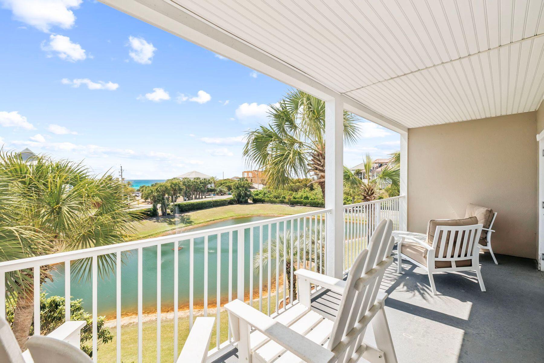 Welcome to Gulf Place Caribbean Unit 312, an incredible opportunity to own a beautifully updated condo with 2 bedrooms and built-in hallway bunks in one of 30A's most sought-after communities. Ideally positioned on the 3rd floor along the coveted west side of the building, this unit offers stunning Gulf and serene lake views.

Inside, you'll find tasteful updates throughout, creating a fresh and inviting coastal retreat perfect for personal use or rental income. The functional floor plan with built-in bunks maximizes sleeping capacity while maintaining comfort and style.

Caribbean is ideally located just steps from a vibrant mix of restaurants, shops, and entertainment. Residents and guests of Gulf Place enjoy a wealth of amenities, including two gated beach accesses, pickleball, tennis courts, and three community pools, making this the perfect blend of convenience, lifestyle, and investment potential.