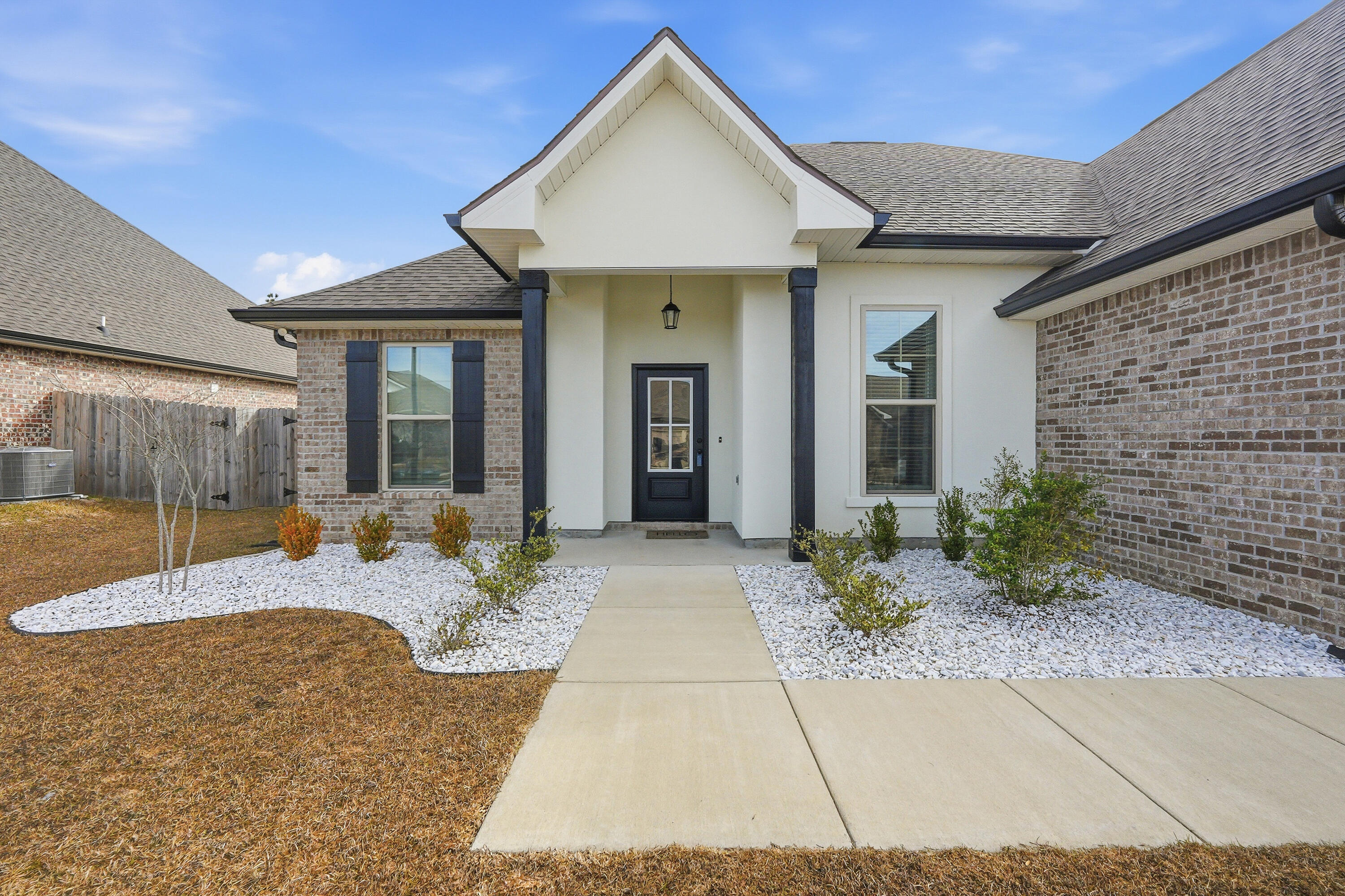 Located in the South Crestview only 20 miles from Eglin and 8 miles to Duke Field this luxury DSLD home is better than new and truly move-in ready. From the moment you step inside, you're welcomed by impressive 11-foot ceilings, elegant crown molding, quartz countertops, and high-end cabinetry throughout.
The open-concept floor plan is ideal for entertaining, offering a seamless flow between the living, kitchen, and dining areas. The kitchen features stainless steel appliances, including a stove with a built-in air fryer, making everyday cooking a breeze.
The spacious primary suite boasts a spa-like bathroom with a double vanity, soaking tub, and separate shower. Thoughtful upgrades continue with wood shelving in the closets and quality finishes throughout the home.
A versatile bonus room provides endless possibilities perfect for a formal dining room, home office, workout space, or flex room to suit your needs. This home stands out as better than new with added features such as a privacy fence and window blinds and room darkening curtains already in place.  The home is also protected by a transferable termite bond. 

Don't miss the opportunity to own this beautifully upgraded home in one of South Crestview's most desirable neighborhoods.