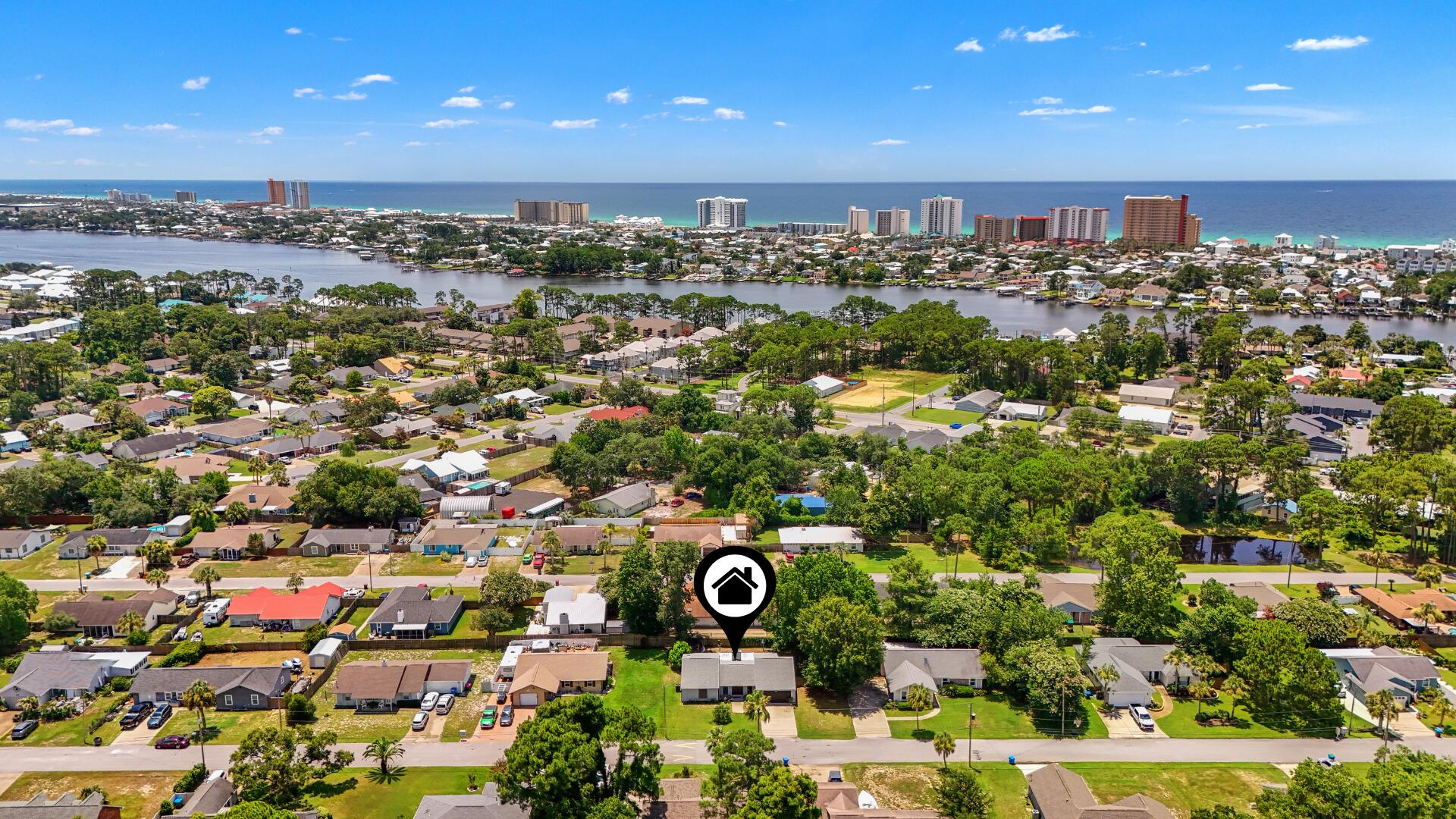 Wait... you can own a 3-bedroom home just a short golf cart ride from the beach at this price?! This is the opportunity you've been waiting for! Perfectly located in one of Panama City Beach's most desirable areas, this home offers the ideal combination of location, privacy, and value. One of the standout features is the large backyard, providing plenty of room for entertaining, pets, or simply enjoying the outdoors. Mature trees surround the property, creating exceptional privacy and natural shade, something that's becoming harder to find in newer neighborhoods. Whether you're relaxing on the patio or hosting family and friends, you'll love the peaceful setting.
The location couldn't be better! Enjoy a quick golf cart ride to the beach, nearby restaurants, shopping, marinas, minutes from ALDI's and Publix and all that Panama City Beach has to offer while still being tucked away in a quiet neighborhood.
Even better, the HOA fee is incredibly low, helping keep your monthly expenses down while you enjoy the Florida lifestyle.
Whether you're searching for a primary residence, second home, or investment property, this home offers outstanding value in an amazing location. Opportunities like this don't come around often! Schedule your private showing today!