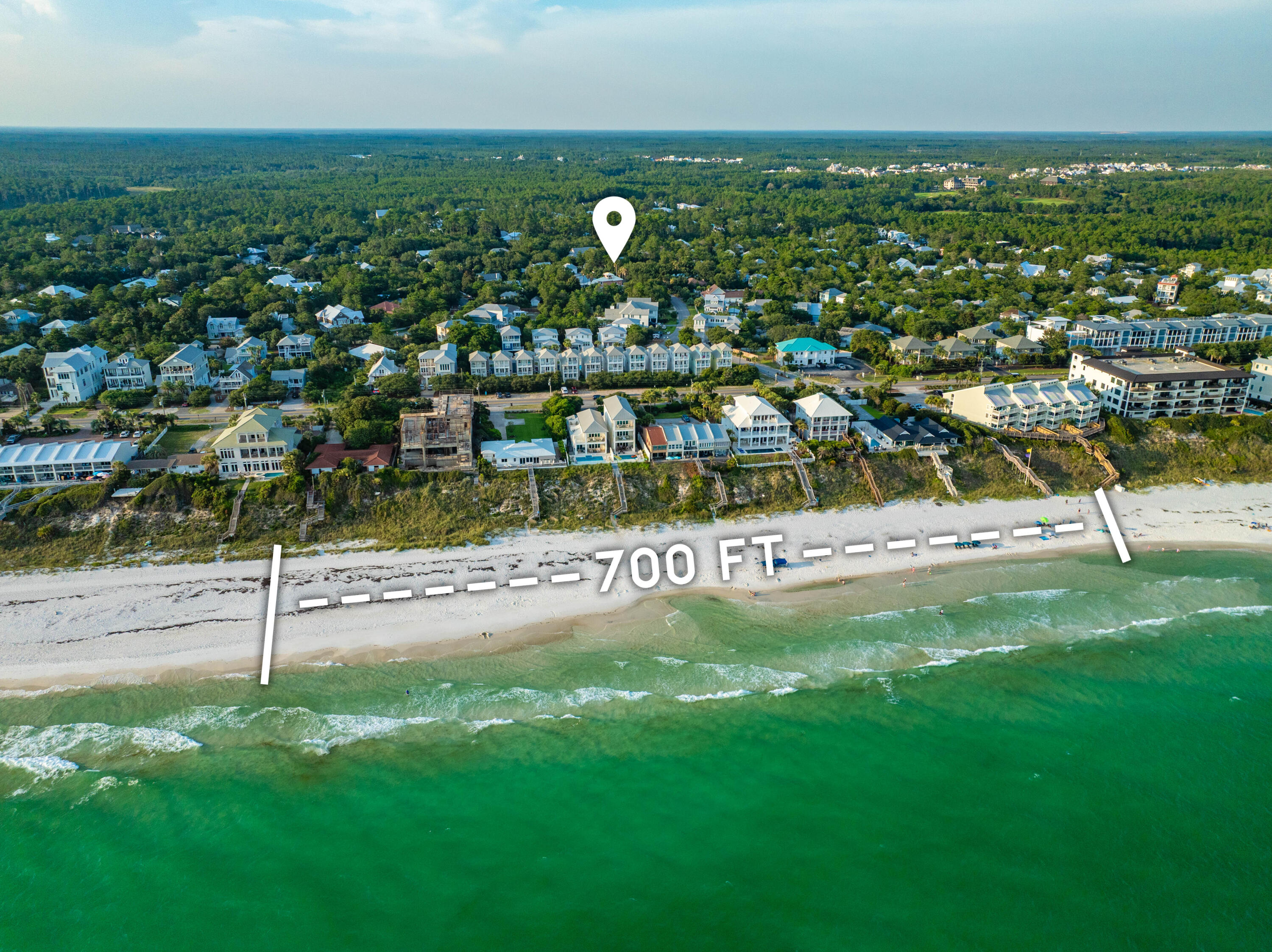 Beautifully renovated, single-story Florida cottage in the highly desirable Seabreeze community. Just 2 short blocks to the sugar-white beaches and clear emerald waters of the Gulf of America. Ideally located just minutes from boutique shopping, dining, and entertainment in Alys Beach, Rosemary Beach, and 30a Avenue, this move-in-ready home offers the perfect blend of coastal living and convenience. Situated on a spacious ¼-acre lot with no HOA, this beach home is ideal as a primary residence, second home, or investment property. The thoughtfully designed open-concept floor plan features 10-foot ceilings, light Oak Flooring, recessed lighting, elegant 8-foot solid-core doors and abundant natural light throughout. The Gourmet Kitchen is appointed with custom cabinetry, Quartz Countertops, Stainless Steel Appliances, and a natural Gas Range. A spacious living room with a cozy gas fireplace makes for the perfect family gathering space Outside, enjoy a welcoming covered front porch, detached one-car garage, and outdoor shower for easy beach days. The fully fenced in backyard offers exceptional privacy and endless possibilities to create your own outdoor retreat, with ample room for a custom pool, cabana, outdoor kitchen and lush tropical landscaping.