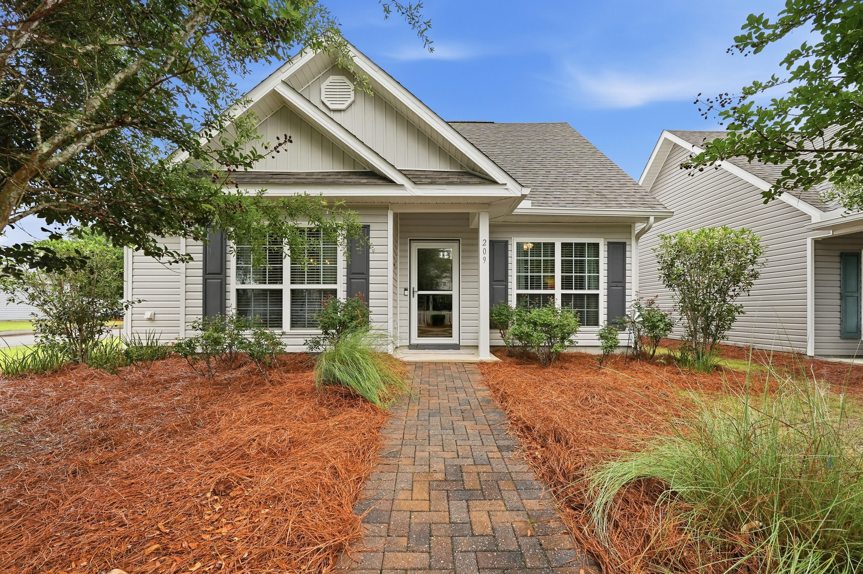 NEW ROOF COMING SOON!! Located in the heart of Schooner Landing at Hammock Bay, this charming coastal home is situated on a spacious corner lot. The open concept kitchen and living area create the perfect space for entertaining family and friends. This thoughtfully designed split bedroom floor-plan features a spacious primary suite tucked privately on one side of the home, while two additional bedrooms and a shared bathroom are located on the opposite side for added privacy and functionality.

Enjoy all that Hammock Bay has to offer, including resort style pools, fitness center, pickleball and tennis courts, walking and biking trails, parks, playgrounds, community events, clubhouse access, Bay Club amenities, and more. Conveniently located near shopping, dining, schools, and just a short drive to the beaches of 30A and the Emerald Coast.

New roof to be installed prior to closing.