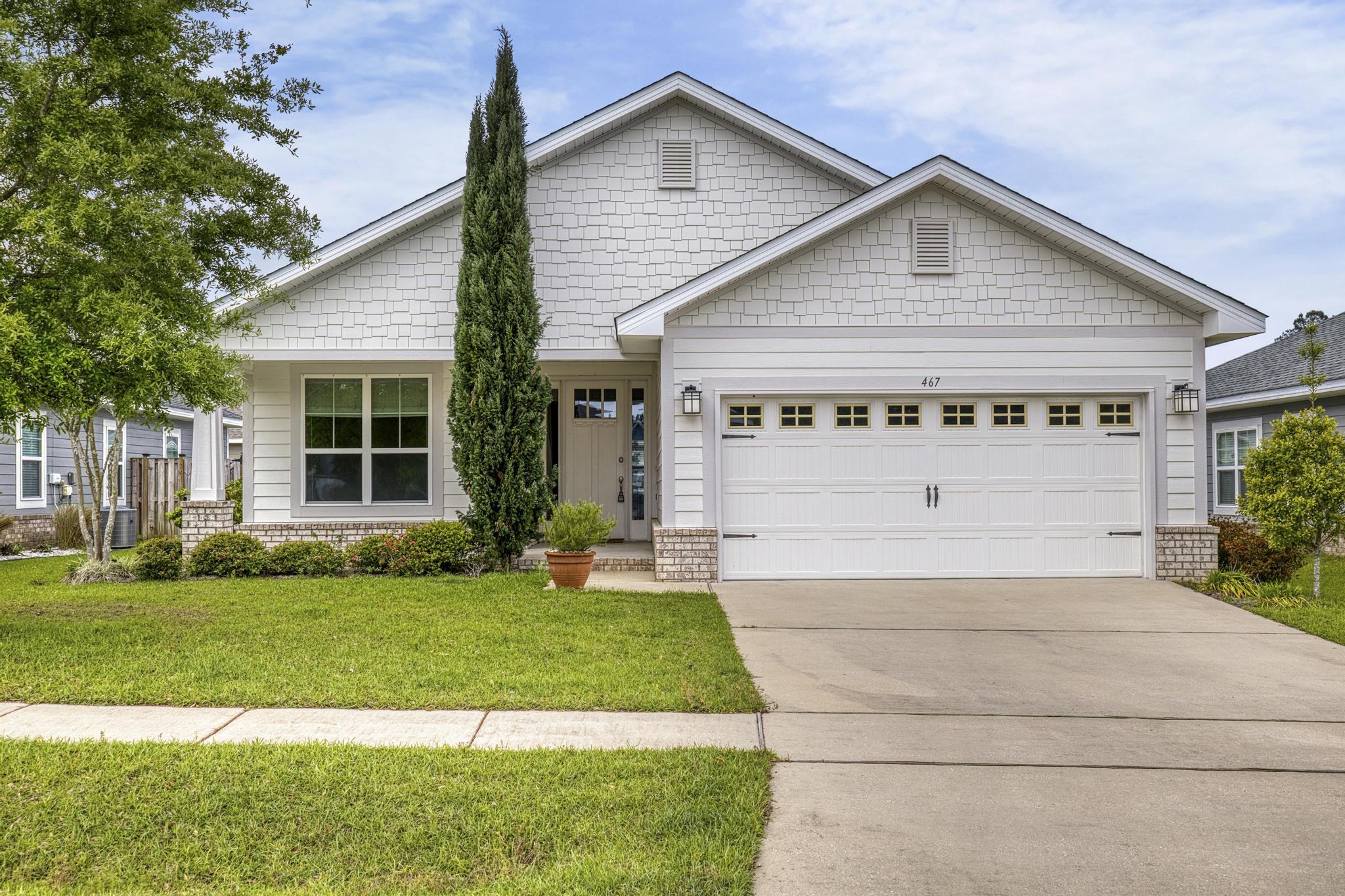 Welcome home! This charming property features a large, welcoming front porch--perfect for relaxing and enjoying the neighborhood. Offering 4 thoughtfully laid-out bedrooms and 2 full bathrooms, the home provides 1,825 square feet of comfortable living space on a .14-acre lot.

Step inside to an open-concept design enhanced by light, airy colors and a seamless flow between the living, dining, and kitchen areas. The kitchen is beautifully appointed with granite countertops, all-white cabinetry, a breakfast bar, and a dedicated dining area--ideal for both everyday living and entertaining.

Out back, enjoy a covered screened patio overlooking a fully fenced yard, providing the perfect space for outdoor gatherings or quiet evenings at home.  >> Major systems including the HVAC, roof, and water heater all 2020, offering peace of mind for years to come.