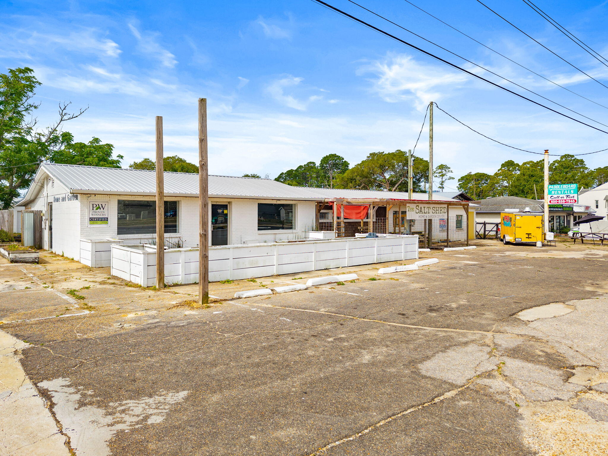 Positioned on a high-visibility corner along Panama City Beach Parkway, this 2,928 sq. ft. commercial building offers a rare opportunity on the rapidly growing west end of Panama City Beach. Zoned C-2 commercial and surrounded by steady traffic flow between Pier Park and 30A, the property delivers exceptional exposure for retail, service, or destination-based businesses.

Sitting on a 0.23-acre corner lot at Sea Breeze Circle, the site provides strong frontage, and easy ingress/egress--ideal for capturing both local and tourist traffic. The existing structure, built in 1982, features central HVAC, tile flooring, and a metal roof, making it functional for immediate occupancy or a strategic renovation.