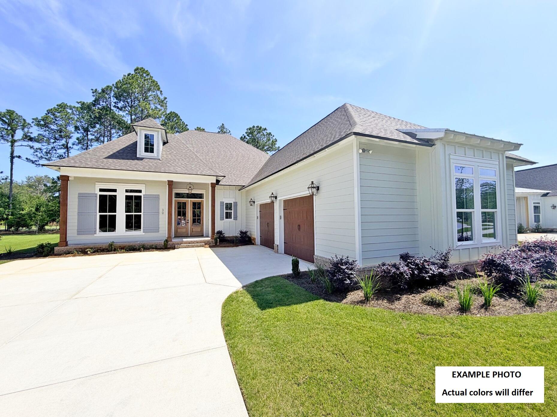 Introduction Salt & Pine Luxury Homes, a premium division of DSLD Homes. The MARLEY II G in Steamboat Landing at Hammock Bay community offers a 3BR/2.5BA, open design with flex space. Upgrades added (list attached). Special Features: double vanity, garden tub, separate custom tiled shower, and walk-in closet in master bath, double vanity in 2nd bath, kitchen island, walk-in butlers pantry, boot bench at garage entry, covered porches, side entry garage, undermount sinks, ventless gas fireplace, LED lighting, framed mirrors in all baths, landscaping, architectural 30-year shingles, flood lights, wooden shutters, and more! Energy Efficient Features: tankless gas water heater, gas kitchen appliance package, above range pot filler, vinyl low E windows, and more! Energy Star Partner.