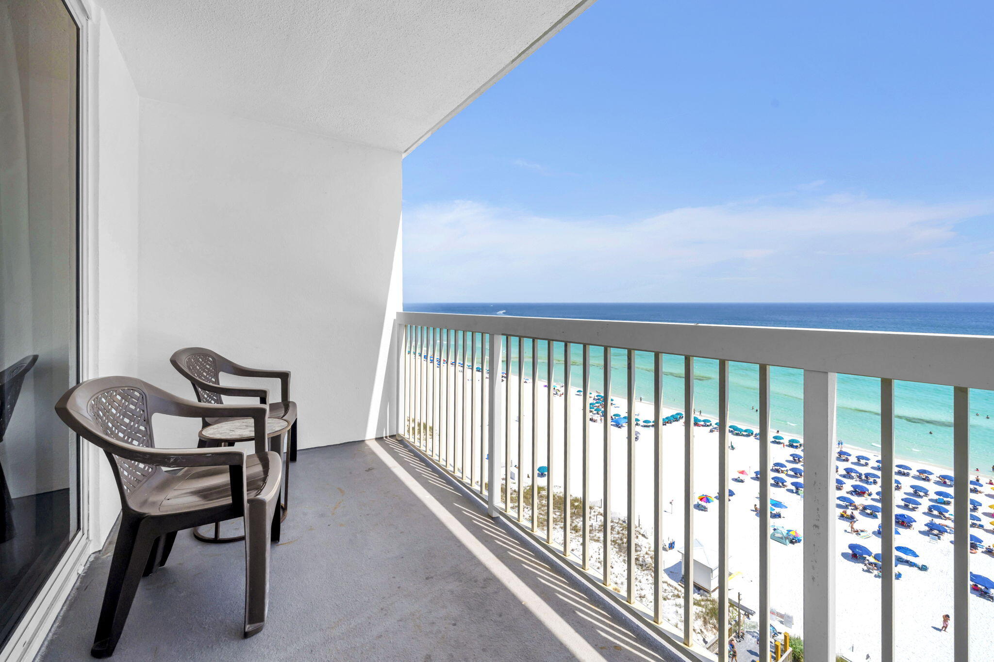 Experience breathtaking panoramic views from this fabulous 1-bedroom, 2-bathroom residence at the prestigious Pelican Beach Resort. Sold fully furnished and turnkey, this unit is optimized for short-term rental success or a private coastal getaway, featuring built-in hallway bunks to maximize sleeping capacity and ROI. Resort-style amenities abound, including a beachside zero-entry pool, a heated indoor/outdoor pool, tennis courts, a modern fitness center, and a lively beachfront Tiki bar. Exceptional on-site conveniences include covered parking, a café, BBQ grilling stations, and direct private access to the Emerald Coast's pristine white sands. Whether you are seeking a high-performing investment property or a dream second home, this condo is move-in ready. Schedule your private showing today!