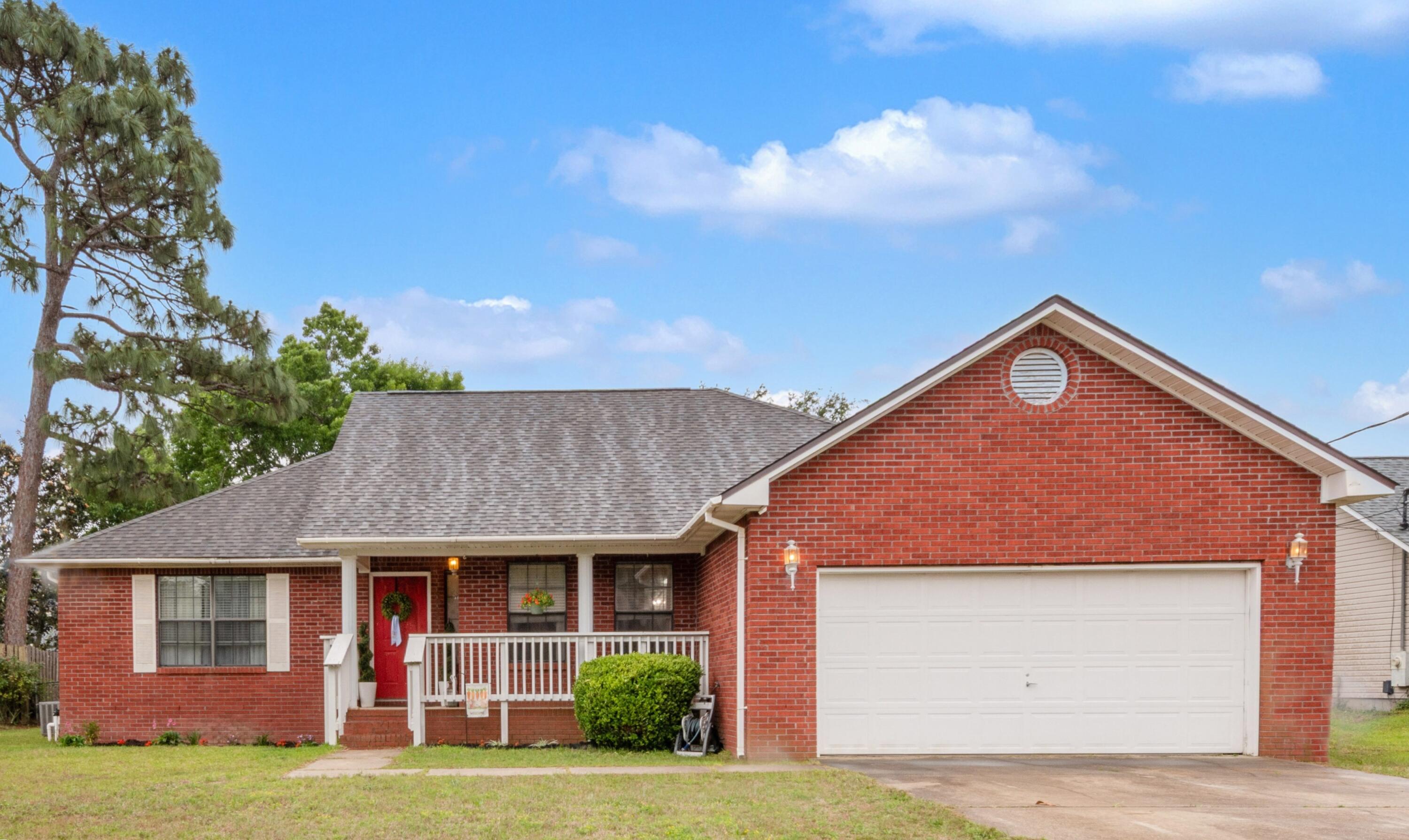 This beautifully maintained 3-bedroom, 2-bath home offers the perfect blend of comfort, convenience, and functionality. Ideally located just 15 minutes from the beach with a short commute to local military bases, this home is perfectly situated for both work and play.

Inside, you'll find a desirable split floor plan that provides added privacy for the spacious primary suite, complete with an en-suite bathroom featuring double vanities. The bright and open living room boasts vaulted ceilings, creating an airy and inviting atmosphere, while the adjacent flex space offers endless possibilities for a home office formal dining area, or additional sitting space. The well-appointed kitchen features stainless steel appliances, ample cabinet space, and upgraded flooring that flows throughout the home for a modern touch. Step outside to enjoy the heated and cooled screened back porch--perfect for year-round relaxing or entertaining.

The large backyard offers plenty of room for pets, play, or outdoor gatherings, and the 2-car garage provides added storage and convenience. This home truly has it all--space, style, and an unbeatable location!