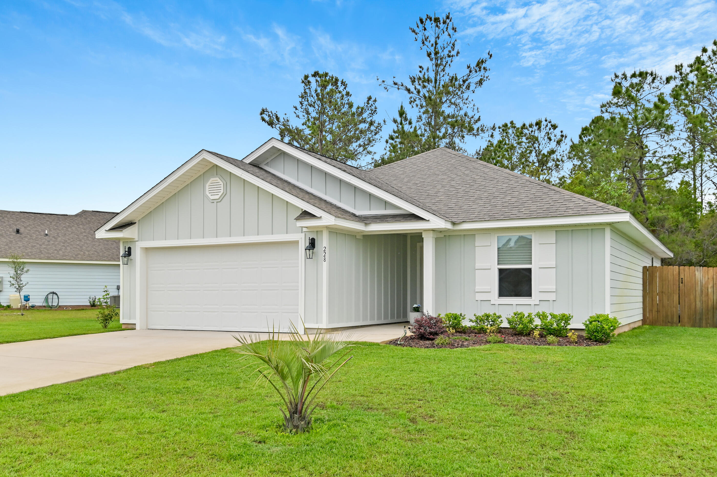 If you've been searching for a well-maintained home in Freeport with easy access to both the beaches of South Walton and the growing conveniences along Hwy 331 and Hwy 20--this is one to see! Welcome to 228 Sweet Blossom Lane, ideally positioned for those who want connectivity without sacrificing comfort. Located just minutes from Highway 331 and Highway 20, plus this home offers a smooth commute south to the white-sand beaches of 30A and Santa Rosa Beach (approximately 15-20 miles, no toll) and quick access east & west along the rapidly expanding Freeport corridor.
The home is known for its beautifully kept front yard, private back  and inside, you'll find a home that has been meticulously maintained and move-in ready, offering a clean, comfortable canvas for a buyer to make it their own. Location highlights include:
" Approx. 2-4 miles to Freeport schools 
" Approx. 1-2 miles to Hwy 331 and Hwy 20 for easy commuting 
" Approx. 15-20 miles to South Walton beaches and 30A 
" Convenient access to shopping, dining, and daily essentials in Freeport and nearby Santa Rosa Beach 
Whether you're looking for a primary residence, second home, or long-term investment, this property offers a strong combination of location, condition, and accessibility--all in one of the fastest-growing areas along the Emerald Coast.