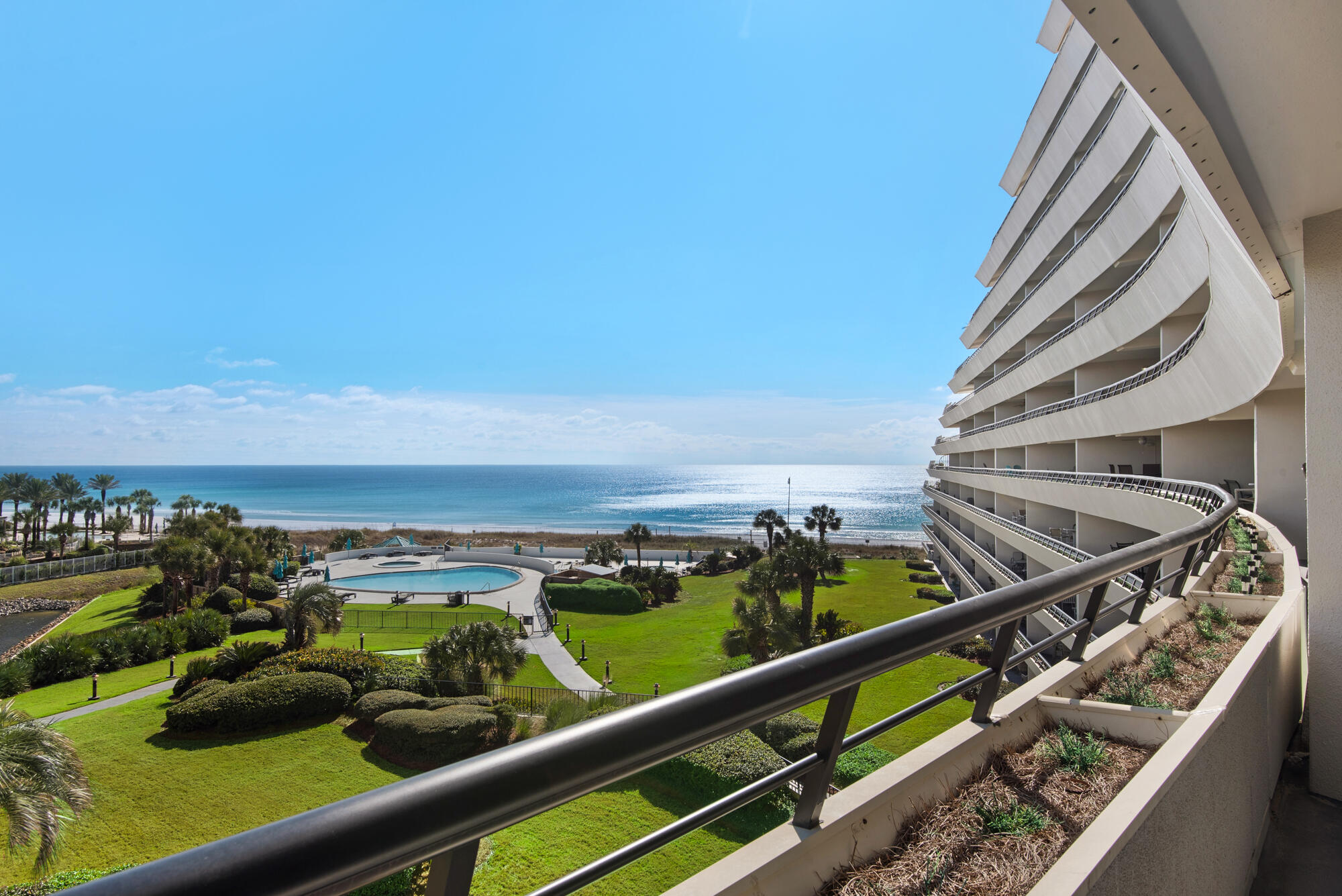 Enjoy owning your perfect beach getaway at this beautifully newly remodeled condo at Edgewater Beach! Featuring brand-new flooring, fresh paint, stylish new furniture, and updated appliances, this condo offers both comfort and convenience.

Conveniently located near the elevator, it provides easy access to both you and your guests to the pristine white-sand beach and the sparkling pool area. For added flexibility, the condo also includes two inflatable mattresses, making it ideal for families or groups needing extra sleeping space.

Whether you're relaxing indoors or soaking up the Florida sunshine, this condo is the perfect setting for a stress-free and memorable vacation.