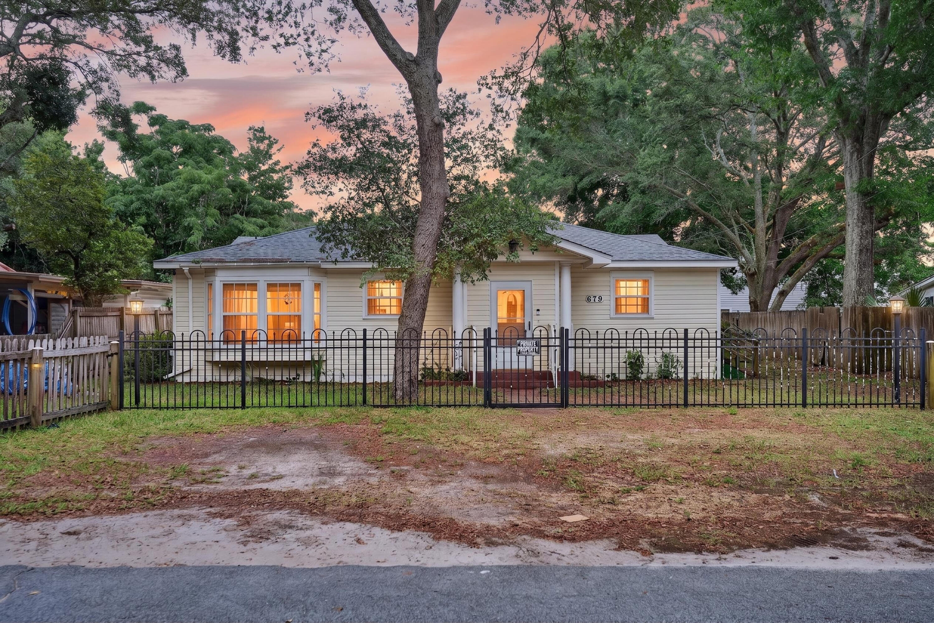 This 4 bedroom, 2 bathroom home is bursting with potential and ready for your personal touch. The expensive, heavy lifting has already been done for you: features include a 2023 roof , a 2019 A/C with brand-new ductwork and returns (2025), and an updated electrical panel and wiring (upgraded 11/2025).
Inside, you'll find a mix of tile and classic wood flooring waiting to be restored to its original glory. The primary suite is oversized, complete with an en-suite bathroom. Outside, the large yard is fully secured with a mix of wood and metal fencing. With the major mechanical systems completely taken care of, this home just needs fresh paint and some cosmetic love to shine like new. Being sold AS-IS.