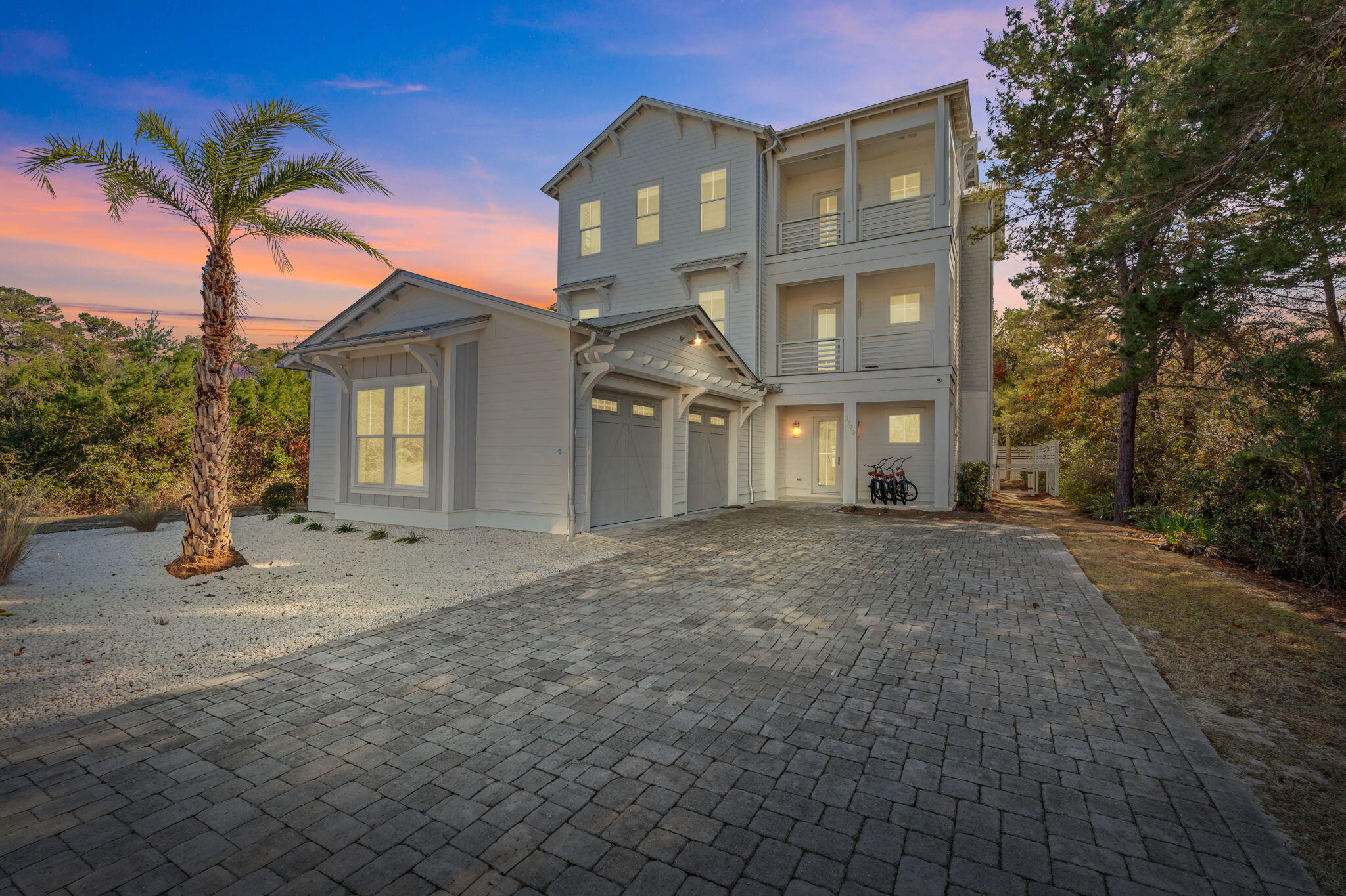 Positioned along iconic 30A and directly on the walking and bike path, this exceptional luxury residence offers a rare opportunity to own a high-performing coastal asset where construction quality, location, and lifestyle converge.

Built with a level of intention and execution rarely seen, this home reflects a commitment to going above and beyond in both design and build. Premium materials, thoughtful systems, and meticulous craftsmanship create a residence that is as durable as it is elegant, making it ideal for investors who value long-term performance without compromising aesthetics. The interior layout is designed for both elevated living and strong rental appeal, featuring seven ensuite bedrooms, including two custom bunk rooms. This highly desirable configuration maximizes guest capacity and income potential. The chef's kitchen is outfitted with top-of-the-line appliances and anchors expansive living and entertaining spaces filled with natural light.

Outdoors, a private backyard retreat awaits with a resort-style pool and spa, an outdoor kitchen, and multiple areas designed for effortless entertaining. A dedicated EV charger adds a modern, forward-thinking amenity that is increasingly valued in today's luxury market.

One of the home's most compelling features is the rooftop entertaining area, where Gulf views and unforgettable sunset vistas create an elevated coastal experience that consistently commands premium interest.

The location is equally exceptional. Just a short, easy walk to the beach and situated directly along the 30A bike and pedestrian path, this home offers effortless access to the shoreline, morning bike rides, and sunset strolls. Nearby dining, boutique shopping, and local culture enhance both lifestyle enjoyment and rental desirability.

Whether positioned as a luxury vacation rental, a legacy second home, or a cornerstone investment along 30A, this residence stands apart for its uncompromising construction, walkable Gulf access, bike-path connectivity, and elevated amenities. It is a truly rare offering in one of Santa Rosa Beach's most sought-after coastal corridors.