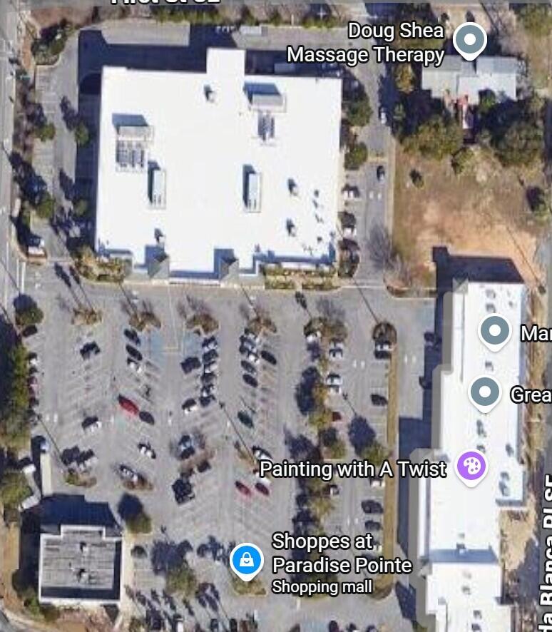 One of the last non-developed pieces of land in downtown Fort Walton Beach. 0.48 acre ''OUTPARCEL'' in the Shoppes at Paradise Pointe which contains a Publix Shopping Center. Buyers do their own due diligence on easements, restrictions, and zoning. Contact Carol Nash at SITE management for more info. (689) 348-3614. 

Looking for cash, but would be willing to seller finance with reasonable terms. Listing agent is related to the seller; both beneficiaries of the selling trust are licensed at Alicia Hollis Sales brokerage (agent & broker).
