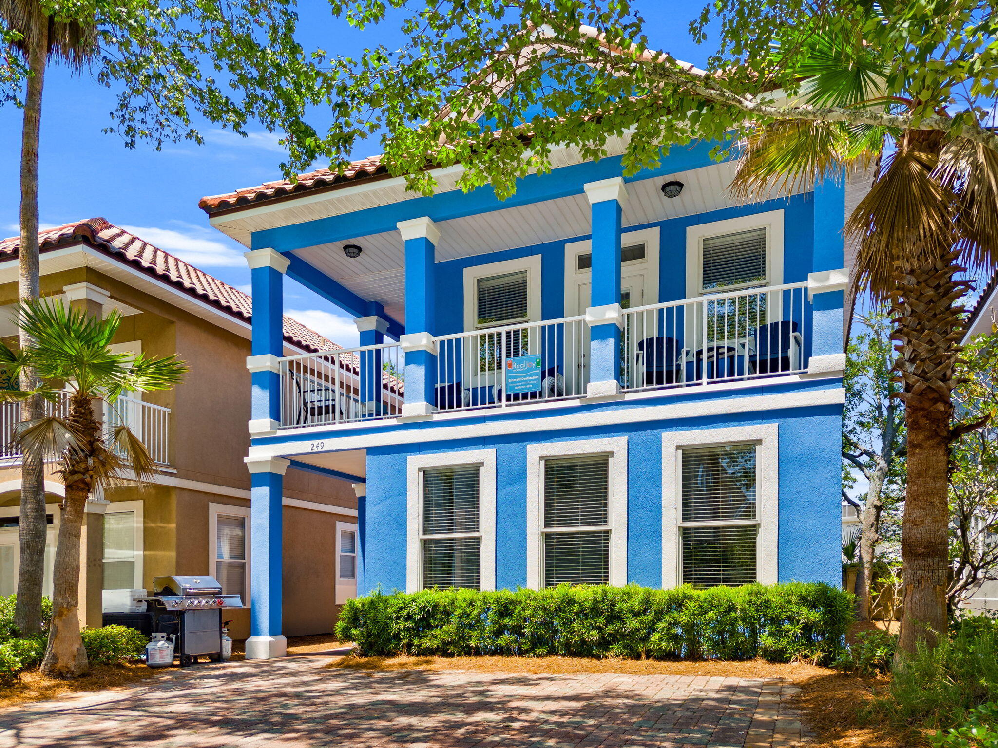 Welcome to your fully furnished, turn-key coastal retreat in the gated Villages of Crystal Beach, offering resort-style living with immediate income-producing potential in the heart of Destin.
Perfectly positioned just minutes from the beach, Destin Commons, dining, golf, and entertainment, this beautifully updated home comfortably sleeps 10 and features 3 bedrooms, a bunk loft, 3 full bathrooms, and two primary suites, including one conveniently located on the main level. The open-concept living and kitchen area is designed for both entertaining and effortless rental performance, and is fully equipped for use from day one.

Extensively updated throughout, the home offers true peace of mind with major improvements including a brand new HVAC system (2025), new water heater, new smart refrigerator, washer and dryer, full interior and exterior repaint, upgraded cabinetry and vanities, and luxury vinyl plank flooring throughout all bedrooms, stairwell, and hallway. No carpet anywhere. All furnishings and décor have been refreshed within the last two years, including new living room seating and smart TVs in every bedroom and the main living area.

This is an established short-term rental with existing bookings already in place for the remainder of 2026, providing immediate income for the next owner. The property is sold fully furnished and rental ready, allowing for a seamless transition. Located within the highly desirable Villages of Crystal Beach community, residents and guests enjoy access to a 35,000 sq. ft. lagoon-style pool, hot tub, and seasonal beach tram service to the sugar-white sands just half a mile away.

A true turn-key coastal asset offering lifestyle flexibility, strong rental demand, and immediate operational continuity in one of Destin's most sought-after resort communities.

See Documents for a Complete list of Upgrades/Improvements. Also be sure to check out the Matterport 3D Tour.