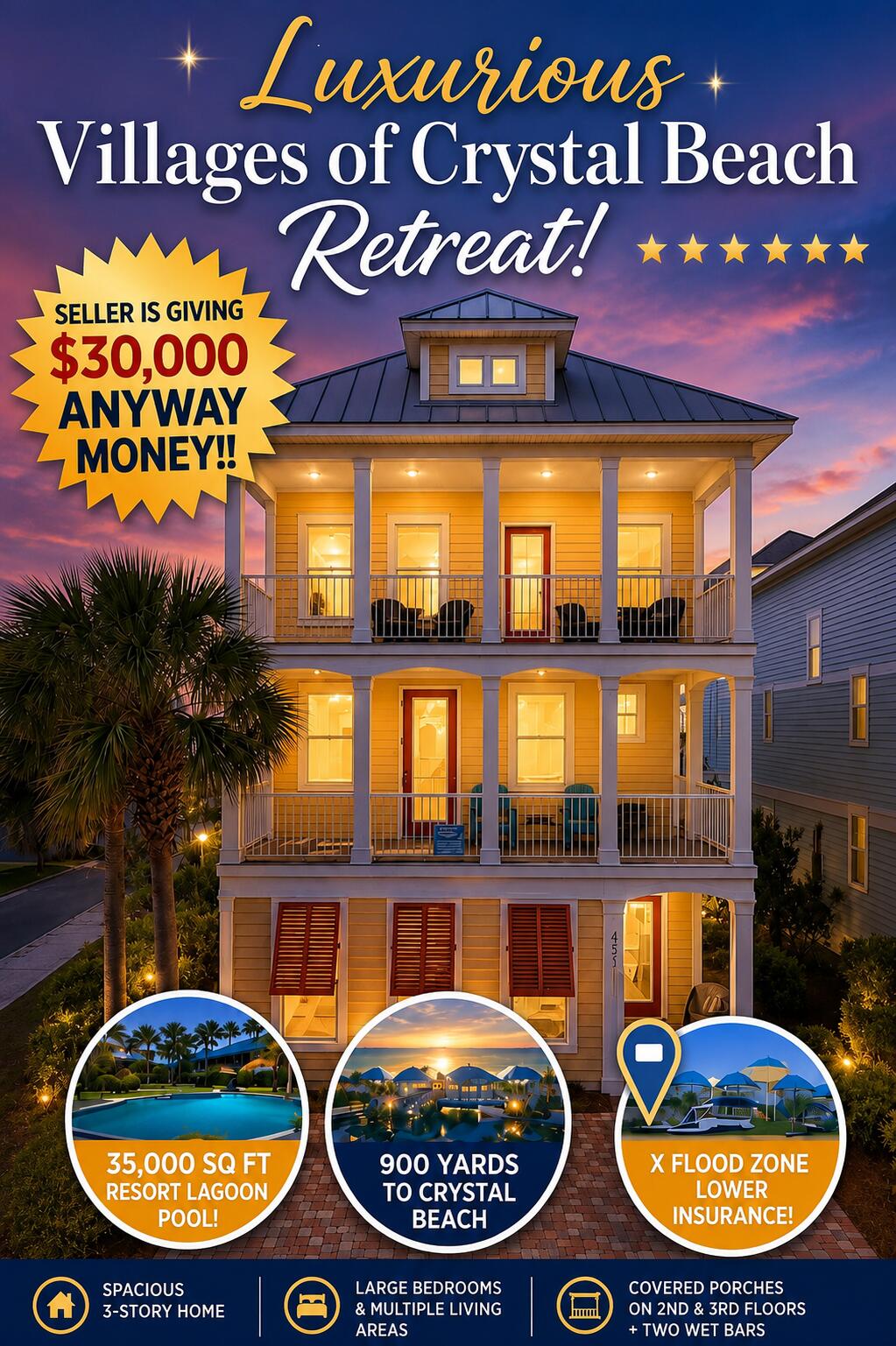 VILLAGES OF CRYSTAL BEACH - Residential