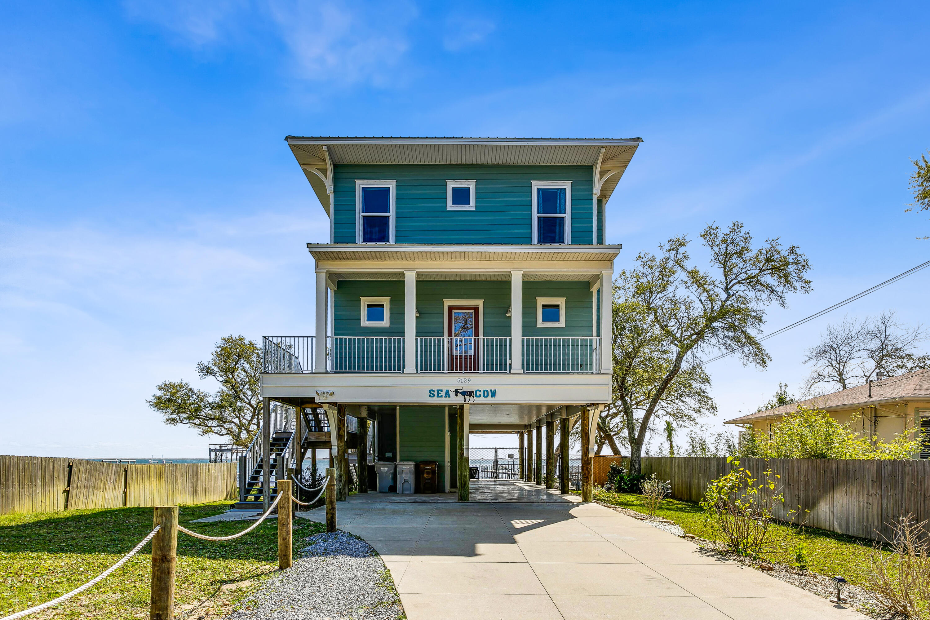 Life on the Santa Rosa Sound does not get much better than this!  This home checks off all the boxes!  Move in ready 3/2.5 is being sold furnished and has a strong rental history.  This floor plan allows for friends and family to gather with plenty of space to relax and unwind.  An elevator will be there to do all the heavy lifting from floor to floor.  The open concept kitchen, dining and living flows nicely inside and continues outside to an expansive porch.  The porch over looks the beautiful flagstone pool and stretches the eye wide across the sound.  Just beyond the pool is one of the longest docks in the area.  This dock extends out 300ft.  A well built trex deck walkover ends with a 10,000lb boat lift.  Not much left to do here but move in and enjoy!