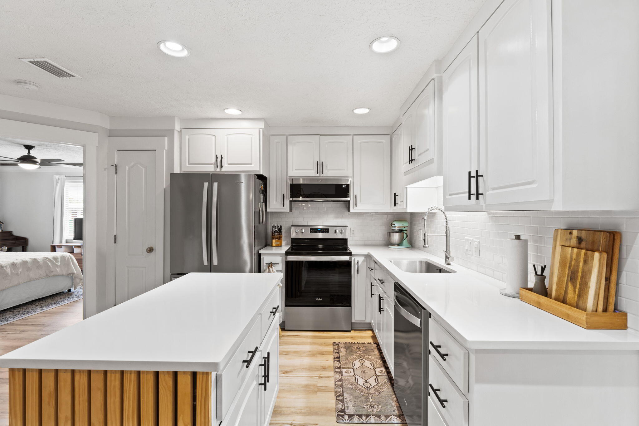 PRICED TO SELL! No HOA! This 3-bdrm, 2-bath home offers 1,330 sqft of thoughtfully designed living space, with an additional 200 Sq ft cooled Florida room, and covered parking for two cars. Interior has numerous updates throughout the home- including: lvp flooring, quartz countertops in kitchen, all new appliances, new metal roof, new hvac, new hot water heater and updated light fixtures in every room.

This large lot, offers a generous backyard, complete with a paver area and gazebo- a perfect setting for outdoor fun. As well as a shed for extra storage. Additionally, the property comes equipped with fabric storm shutters for windows and doors, as well as an active termite protection system. Enjoy lifestyle convenience with a mere 5-minute drive to the iconic 30A or 10 minutes to Pier Park. Experience easy beach access and enjoy direct access to Lake Powell, with a neighborhood boat ramp. This property is an ideal investment opportunity, a perfect permanent residence, or a delightful second home with strong rental income potential. Similar properties in the neighborhood earning over $50K!

Don't miss the chance to own on the highly desirable West End of Panama City Beach. Schedule your private showing today!

Buyer to verify all information.