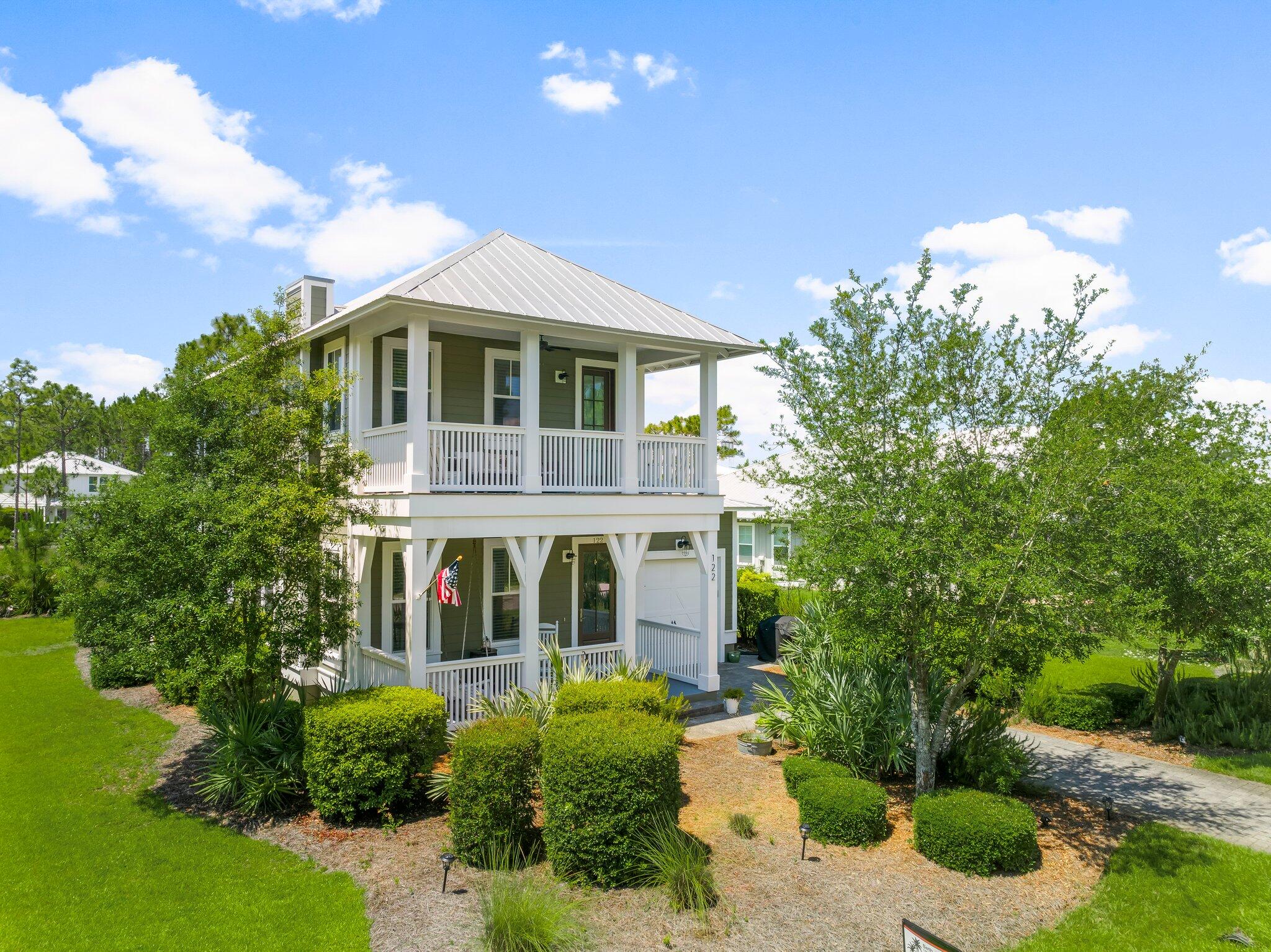 BACK ON MARKET at no fault of seller! Lowest priced custom built home in Cypress Breeze! Welcome to your luxury built home by Turner Legacy Homes in the coveted Cypress Breeze Plantation, an exclusive community just moments from the world-famous 30A! Known for its sugar-white sandy beaches, emerald waters, and vibrant coastal lifestyle, 30A offers endless opportunities for dining, shopping, and outdoor adventures. This luxurious 3 bed, 3.5 bath home spans 1,848 square feet of beautifully designed living space. From the moment you step inside, you'll be captivated by the home's tall ceilings, 8' doors, shiplap accents, quartz countertops, and seamless flow of natural light, a rarity in today's builds. The gourmet kitchen is perfect for entertaining, while the sunroom provides a peaceful retreat to unwind. Home has impact doors and windows throughout. This one-owner home, boasting 3 bedrooms, each with their own private full bathroom and walk in closet, provides ultimate flexibility for either a vacation rental or primary/second home. With privacy unmatched, this home was built to give owners the ultimate retreat strategically positioned on this large lot (.22 acres) with natural preserve to the north, wide property lines and a wooded lot to the south.

The master suite is a true sanctuary, complete with a private balcony where you can savor stunning sunsets or coastal breezes. The spa-like en-suite bathroom features a soaker tub and large waterfall shower oasis, creating the perfect spot to relax after a day exploring the nearby beaches and trails of 30A. Cypress Breeze Plantation takes coastal living to the next level with its resort-style interconnected lagoon pools, offering a private oasis for residents. Whether you're hosting guests or simply enjoying a quiet afternoon poolside, this amenity truly sets the community apart.Located just minutes from the vibrant communities of Seaside, Grayton Beach, and WaterColor, this home offers easy access to boutique shopping, renowned restaurants, and outdoor activities, from paddleboarding on rare coastal dune lakes to biking along 30A's scenic trails.Don't miss your chance to own this one-of-a-kind home in one of the most desirable locations on the Emerald Coast. Schedule your private tour today and start living the 30A lifestyle!
