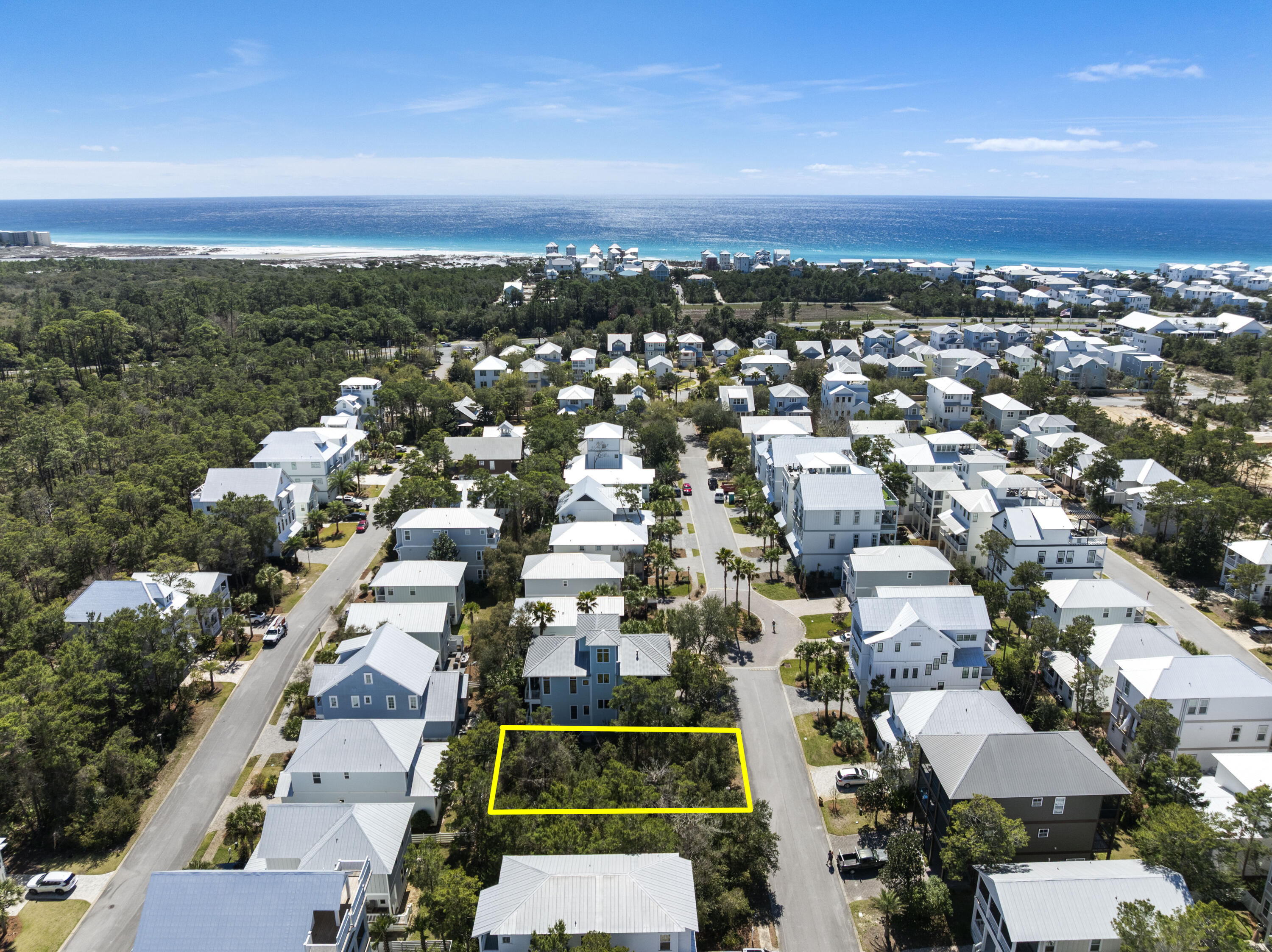 Discover the opportunity to build your ideal coastal retreat within the sought-after community of Grande Pointe at Inlet Beach, where modern coastal architecture meets an exceptional natural setting. Ideally located less than a mile from the area's largest public beach access, Alys & Rosemary Beach, as well as 30Avenue and Scenic 30A, this homesite places you at the center of everything that makes this stretch of the Emerald Coast so desirable. Enjoy effortless access to a vibrant collection of dining, shopping, and entertainment options that define the Inlet Beach and 30A lifestyle. For added convenience, a nearby pedestrian underpass beneath Hwy 98 allows for easy and safe access to 30A without crossing the busy highway, enhancing connectivity to the surrounding communities and amenitie Residents of Grande Pointe also enjoy direct access to Lake Powell, the largest coastal dune lake in North America, via a private neighborhood dock which is perfect for kayaking, paddleboarding, and exploring the unique coastal ecosystem.

Whether you're planning a primary residence, second home, or investment property, this homesite offers an exceptional opportunity to experience a truly elevated coastal lifestyle in one of Inlet Beach's most desirable communities.