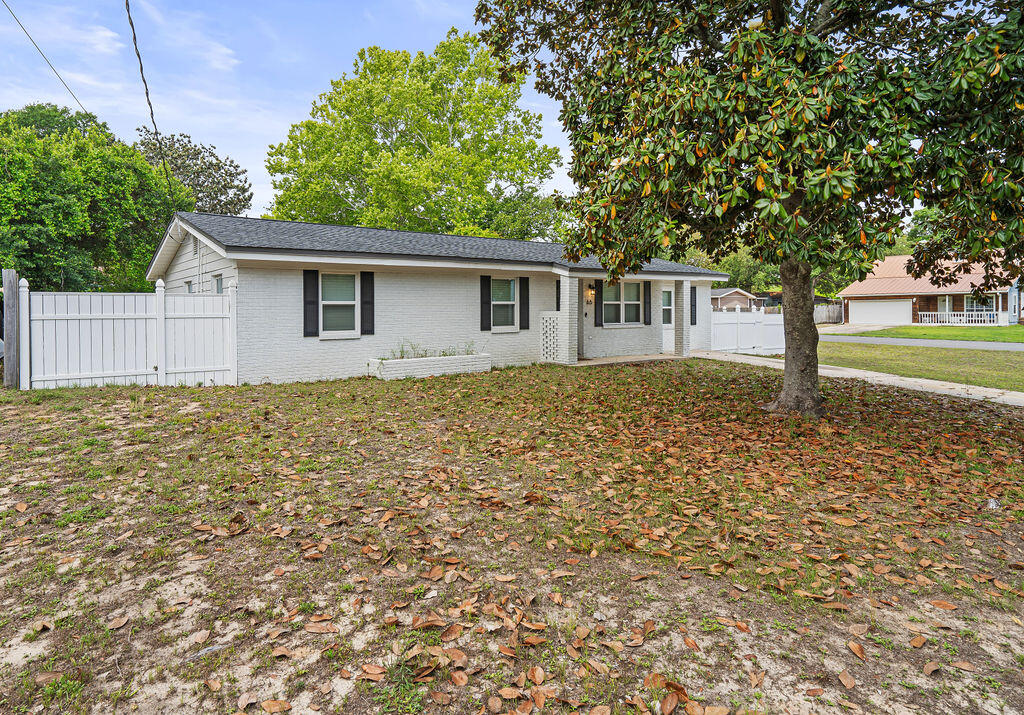 NEW PRICE: $325,000! Experience complete peace of mind in this beautifully updated 3BR/2BA home in a prime Shalimar location. Delivering incredible value, this property features practical, high-value upgrades you usually don't find at this price point. These include newly updated electrical wiring and a premium light filtration system integrated into the HVAC for optimal air quality.

The heavy lifting has already been done for you with a roof replaced in 2023, alongside a new HVAC and gas water heater installed in 2021. Inside, the home features a fully renovated kitchen, modern bathrooms, a highly functional layout, and easy-care flooring throughout with absolutely no carpet.

The living spaces open beautifully to a fantastic outdoor retreat. Your cleared, level corner yard showcases a custom stone paver walkway leading to an inviting in-ground fire pit. Positioned just minutes from Eglin AFB, local boat launches, and neighborhood schools, this move-in ready home is a rare find. Come take a look and see the value for yourself!