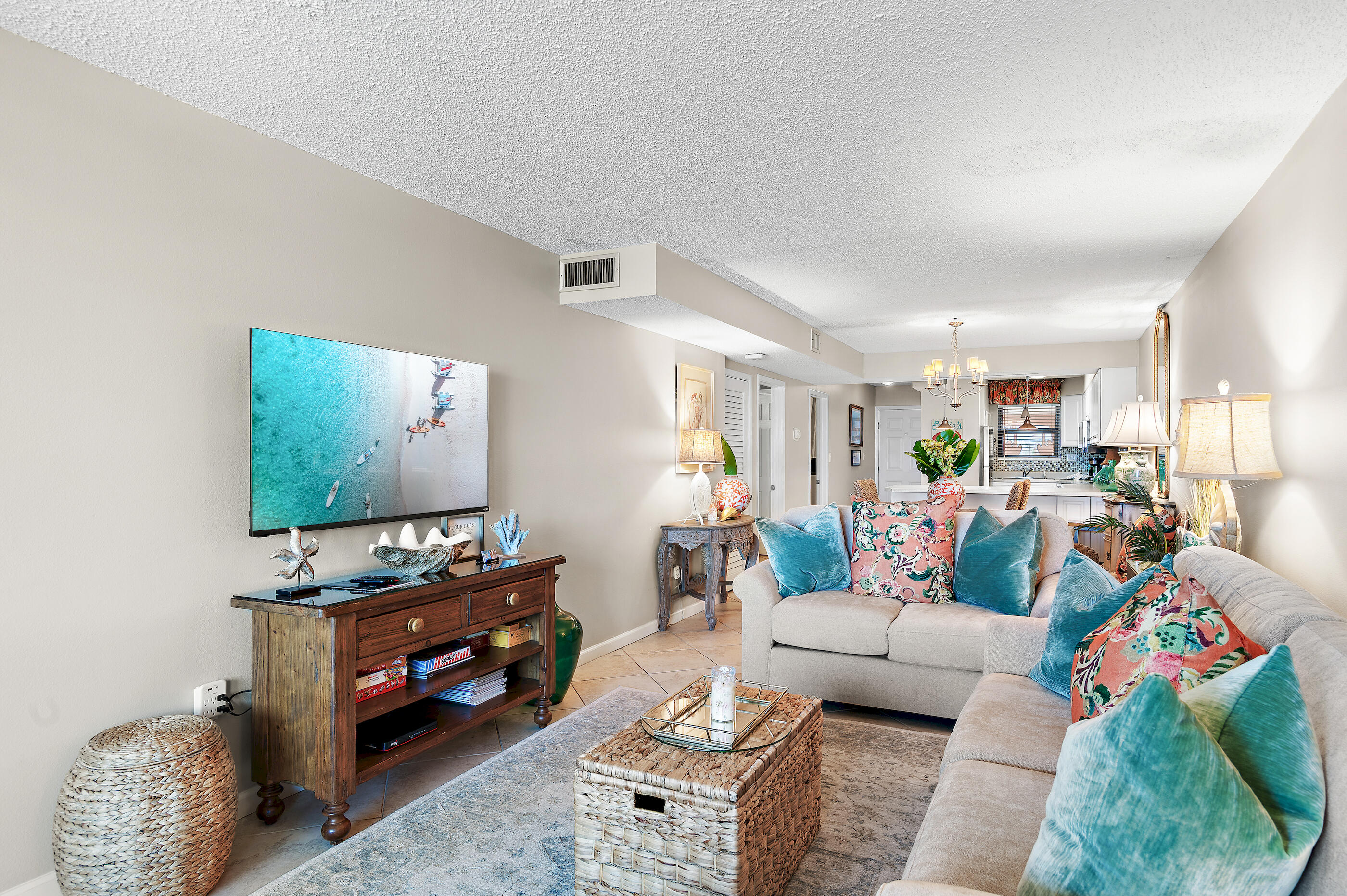 Wake up to breathtaking views, spend your days on the sugar-white sands of Destin, and end every evening watching unforgettable sunsets from your private oversized balcony. This spacious beachfront 1-bedroom, 1-bath condominium in the gated Jetty East community offers one of the largest one-bedroom floor plans on sought-after Holiday Isle, making it an exceptional choice for a primary residence, second home, or vacation rental investment. Designed for easy coastal living, this well-maintained condo features panoramic views from the kitchen and living room, allowing you to enjoy the Emerald Coast's beauty throughout the condo. A new HVAC system installed in 2024 provides added peace of mind, while the property's impressive rental history offers excellent investment potential. Jetty East is one of Destin's most desirable beachfront communities, offering approximately 900 feet of private beach, a 2,400-square-foot Gulf-front pool, hot tub, fitness center, tennis courts, pickleball, shuffleboard, beachside pavilion with grills, covered parking, owners' club room, 24-hour security, and seasonal activities and entertainment for all ages.
Located at the end of scenic Holiday Isle, you'll enjoy quiet streets ideal for walking and biking, easy access to the East Pass jetties for snorkeling and fishing, and you're just minutes from the Destin Harbor, waterfront restaurants, shopping, fishing charters, and entertainment. The required Milestone Inspection and Structural Reserve Study were completed in 2025, offering additional confidence for future ownership.

Whether you're searching for a beachfront escape, an income-producing vacation rental, or your own piece of the Emerald Coast, this Gulf-front condominium delivers the lifestyle buyers dream about in one of Destin's premier beachfront communities.