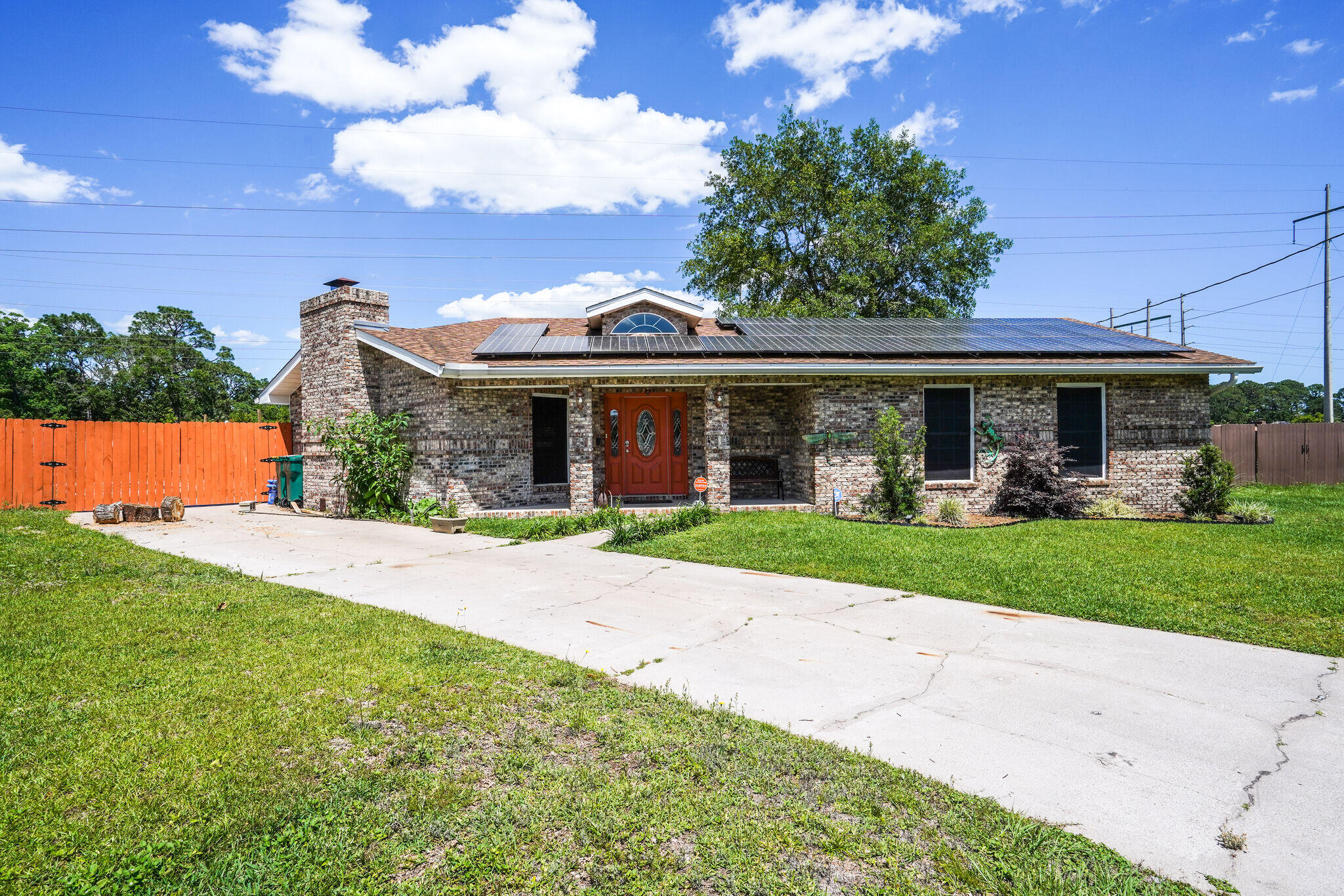Tucked away at the end of a cul-de-sac on a spacious .48-acre lot, this beautifully maintained home offers the perfect blend of comfort, function, and Florida lifestyle--all just minutes from Hurlburt Field, Eglin AFB, shopping, dining, and the world's most beautiful beaches.

With 2,279 square feet of well-designed living space, this 3-bedroom, 2-bath home offers room to spread out and enjoy. The inviting entry makes a statement with its custom barrel ceiling, while the formal living room with fireplace creates a cozy gathering space. A separate oversized family room adds incredible flexibility and could easily serve as a home office, media room, hobby space, or second living area.

The kitchen is both stylish and practical, featuring beautiful wood cabinetry, solid surface countertops, stainless steel appliances, and a large pantry, with a separate dining area nearby for everything from casual meals to holiday hosting. All three bedrooms offer walk-in closets, and the spacious primary bath includes a relaxing jacuzzi tub.

Step outside and you'll find the kind of backyard that makes staying home feel like a getaway. The large saltwater in-ground pool is ready for summer afternoons, weekend cookouts, and quiet evening swims, while the expansive yard offers plenty of room to enjoy the outdoors. A storage building provides the perfect spot for lawn equipment, beach gear, and all the extras that come with living the good life on the Gulf Coast.

Additional highlights include: solar panels to help keep electric bills low, a skylight for added natural light, a separate laundry room, and a location that puts you close to work, play, and everything in between.

This is the kind of home that gives you space to live well--inside and out.