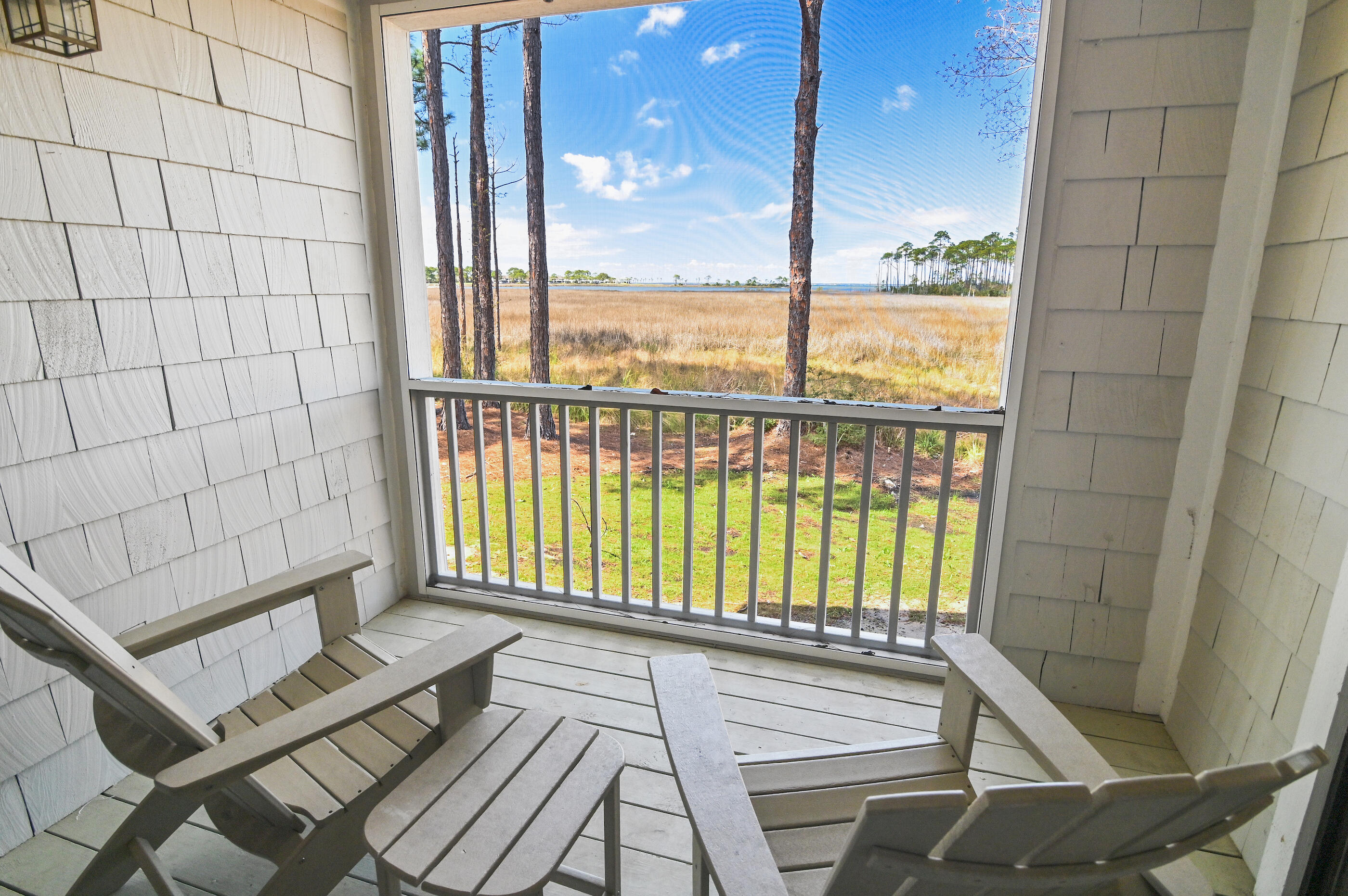 Located within the Sandestin Golf & Beach Resort®, this beautifully updated Heron Walk residence offers an ideal blend of comfort, convenience, and coastal lifestyle. The condo has been completely renovated, creating a fresh, stylish living space that is ready to enjoy from day one.
One of the home's special features is the screened porch overlooking the bay, a peaceful setting for morning coffee, evening breezes, and enjoying the natural beauty that makes Sandestin® so desirable.
This property also includes a dedicated parking space, a golf cart parking spot, and the golf cart conveys with the home, making it easy to explore everything the resort has to offer--from championship golf and the marina to the beach, tennis, pickleball, dining, and Baytowne Wharf.
Whether you're looking for a primary residence, second home, or an investment coastal retreat, this Heron Walk opportunity delivers updated interiors, bayfront ambiance, and the full Sandestin® resort lifestyle.