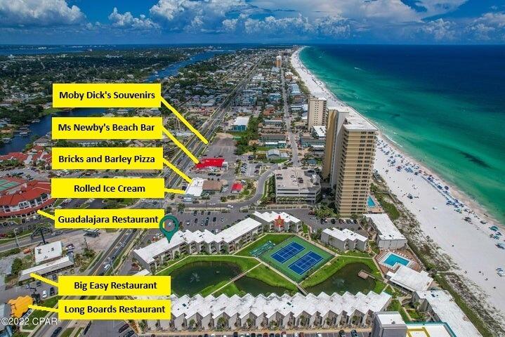 INVESTOR'S DREAM!!!  7%+ Annual ROI based on ACTUAL average complex rentals, UNBELIEVABLE 15% ROI on the high end of rentals!

This is now the LOWEST PRICED low rise 2 bedroom condo on the entire beach - meaning someone is fixing to get a steal of a deal!!!

New furniture in both bedrooms, newly updated bathroom vanities and toilets, and new hurricane sliding doors and windows.

Seller has owned the unit 30 years and has very seldom rented it - meaning it has been INCREDIBLY well cared for compared to the full time rentals. One of the only pet friendly complexes on the entire beach (meaning extreme competitive advantage on rentals), no elevators, no streets to cross, private 375 feet of white sandy beach access, and the absolute BEST location in town (just a few seconds to the highly anticipated new Tootsies Beach Bar, restaurants, go karts, mini golf, dining, and the best bars in town).

New LVP flooring throughout has been quoted at $5k, new couch and love seat at $1,500, new appliances at $1,700, and a little paint - and this place will be COMPLETELY TRANSFORMED and ready to kill it on rentals. The needed updates have been factored into the price, and this one will be grabbed up quick with the new reduction!

The next door neighbor (same views/floorplan) does over $60k a year on her unit, so needless to say, the potential at this price is UNLIMITED!!!

Don't be that person that says ''I wish I would have...'' a few years from now. Grab this one now at an unbelievable price, make it your own for less than $9k, and enjoy the incredible income for years to come!!!