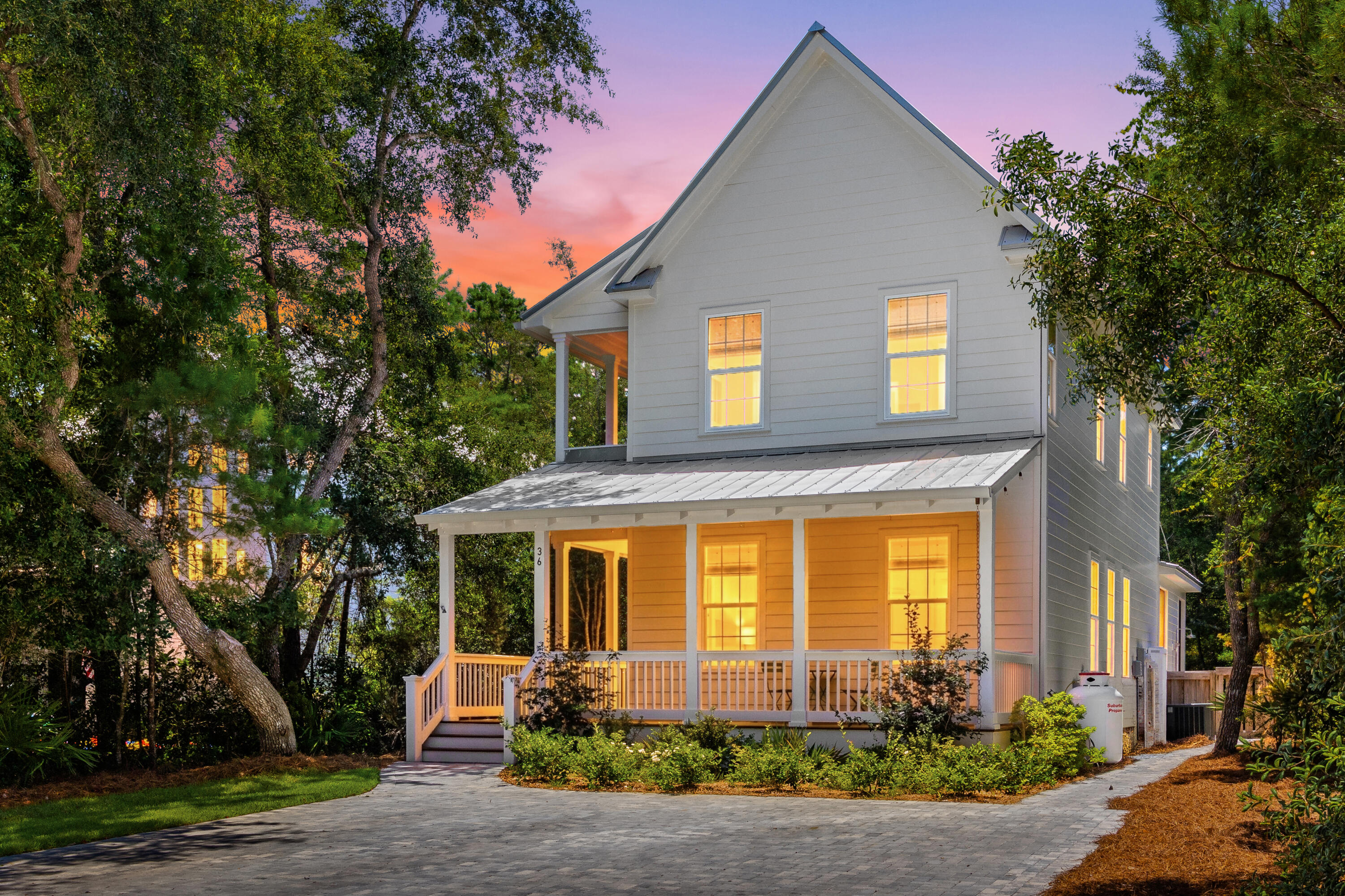 Experience the best of Point Washington living in this exceptional custom-built home by Hufham Farris Construction, ideally located on a quiet private street with the Point Washington boat launch just down the street. Whether you're heading out for a day on the bay, exploring Eden Gardens State Park, or spending the afternoon on the sugar-white sands of Grayton Beach, you'll appreciate the home's unbeatable location.

Thoughtfully designed with both everyday living and entertaining in mind, the open floor plan showcases beautiful hardwood floors, shiplap accents, and a spacious chef's kitchen featuring a Viking gas range and oven. The highlight of the home is the expansive, brand-new screened porch, creating a true extension of the living space. Complete with a gas fireplace, sink, refrigerator, ice maker, wine fridge, sonos speakers and generous seating and dining areas, it's the perfect place to entertain year-round.

Offering over 840 square feet of covered porch space, this home embraces Florida's outdoor lifestyle. The professionally landscaped front and backyard provide exceptional curb appeal while leaving plenty of room to add a pool. A new paver driveway offers ample parking for multiple vehicles and a large boat, making it easy to take advantage of having the boat launch just moments away. Additional features include an outdoor shower, new gutters, and a freshly painted exterior completed in 2025. Combining timeless craftsmanship, high-end finishes, and an incredible location, this Point Washington home offers the perfect blend of privacy, convenience, and coastal living just minutes from the best of 30A.