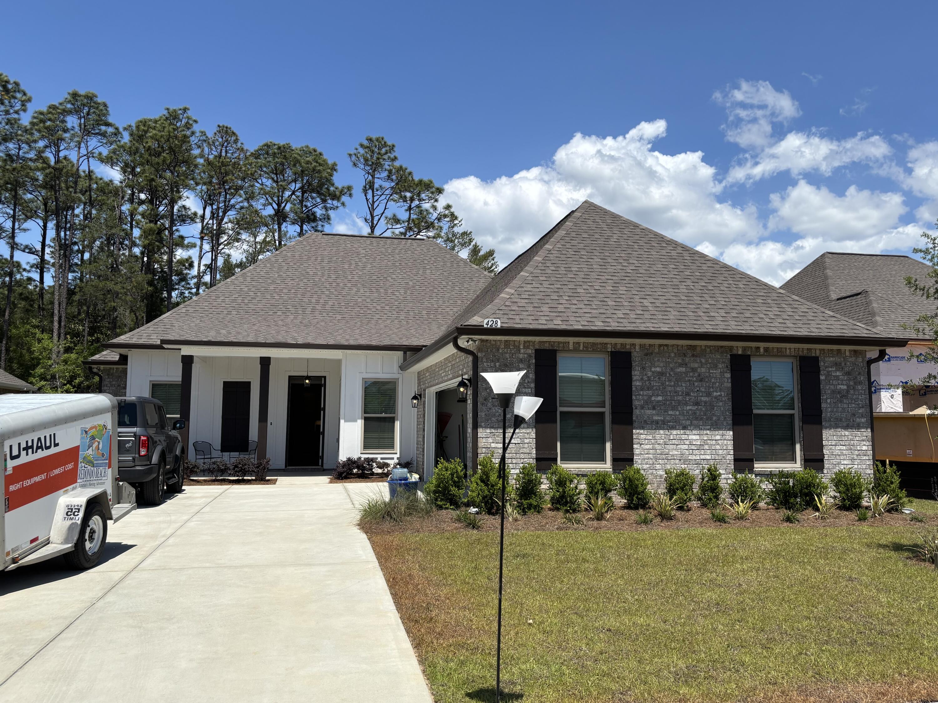 Awesome builder rate plus choose ONE free: window blinds, fridge, smart home package! Restrictions apply. 

The HENRI III G in Bird Song at Hammock Bay community offers a 4BR/3BA, open design. Upgrades added (list attached). Features: separate vanities, garden tub, separate custom tiled shower, and walk-in closet in master bath, tray ceiling in master bed, kitchen island, walk-in pantry, boot bench and drop zone in mudroom, covered porches, undermount sinks, custom kitchen backsplash, crown molding, LED lighting, smart connect WIFI thermostat, framed mirrors in all baths, landscaping package, architectural 30-year shingles, flood lights, & more!
Energy Efficient Features: water heater, electric kitchen appliance package, vinyl low E windows, & more! Energy Star Partner.
