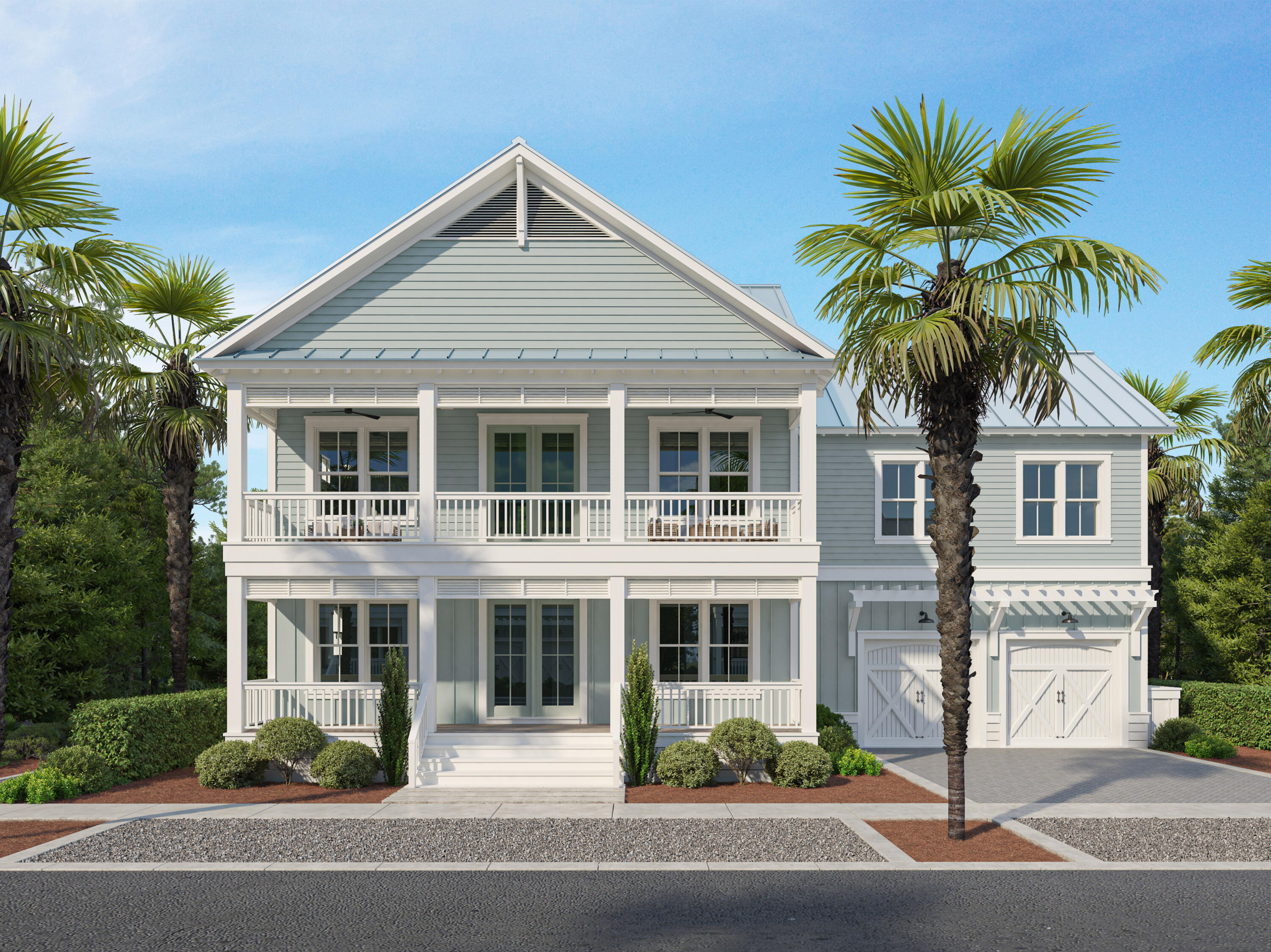 Experience the pinnacle of Seacrest Beach living in this stunning, new construction coastal cottage. Scheduled for completion in late Spring (April to Early May), this 5-bedroom, 5.5-bath residence spans 3,344 sq. ft. of thoughtfully designed luxury. Perfectly positioned backing up to a serene pocket park, the home offers a rare blend of privacy and community connection, with a dedicated path right next door leading you straight to the green space. The exterior radiates timeless charm with durable Hardie board siding and a sleek metal roof. Inside, you are welcomed by warm hardwood floors, designer lighting, and high-end finishes throughout. The heart of the home is the chef's kitchen, featuring Thermador appliances, quartz countertops, and a show-stopping navy center island with brass accents and extra storage. A textured tile backsplash runs to the ceiling, framing the hood beautifully. Just off the kitchen, enjoy your morning coffee or evening breeze on the private screened porch, shielded by mature trees for ultimate seclusion.

This home was specifically designed to function as both a high-performing vacation rental and a comfortable second home, featuring a versatile floor plan and exceptional storage throughout. The first floor features the main living and dining areas, a convenient guest suite with a King bed and ensuite bath, plus a spacious 2-car garage with an HVAC closet that can double as owner storage. The second floor is an entertainment and relaxation hub, hosting a game room with a dry bar and a sitting area at the top of the stairs complete with a coffee bar. The luxe Primary Suite is also on this level, impressing with a large walk-in closet and a spa-inspired bath featuring double vanities and a massive 84" x 48" walk-in shower. Rounding out the second floor is a guest King suite, a fun Bunk Room (two twin-over-twin sets) with its own bath, and a dedicated laundry room. The third floor serves as a private retreat, featuring a spacious bedroom that accommodates two Queen beds and a full bath.

Ideally situated in Seacrest Beach, owners enjoy access to the iconic 12,000-square-foot lagoon pool with a children's splash area, seasonal tram service to private deeded beach access, and scenic walking and biking paths. Dining, boutiques, and entertainment in Seacrest Beach Village are just moments away, along with easy access to Rosemary Beach, Alys Beach, and the Timpoochee Trail. Whether you are looking for a rental investment capable of sleeping 14 or a private multi-generational retreat with plenty of room to store your gear, this home offers the perfect canvas for 30A living. Images are artist renderings provided for illustrative purposes only; final finishes and details may vary and are subject to change. Home will be sold furnished.