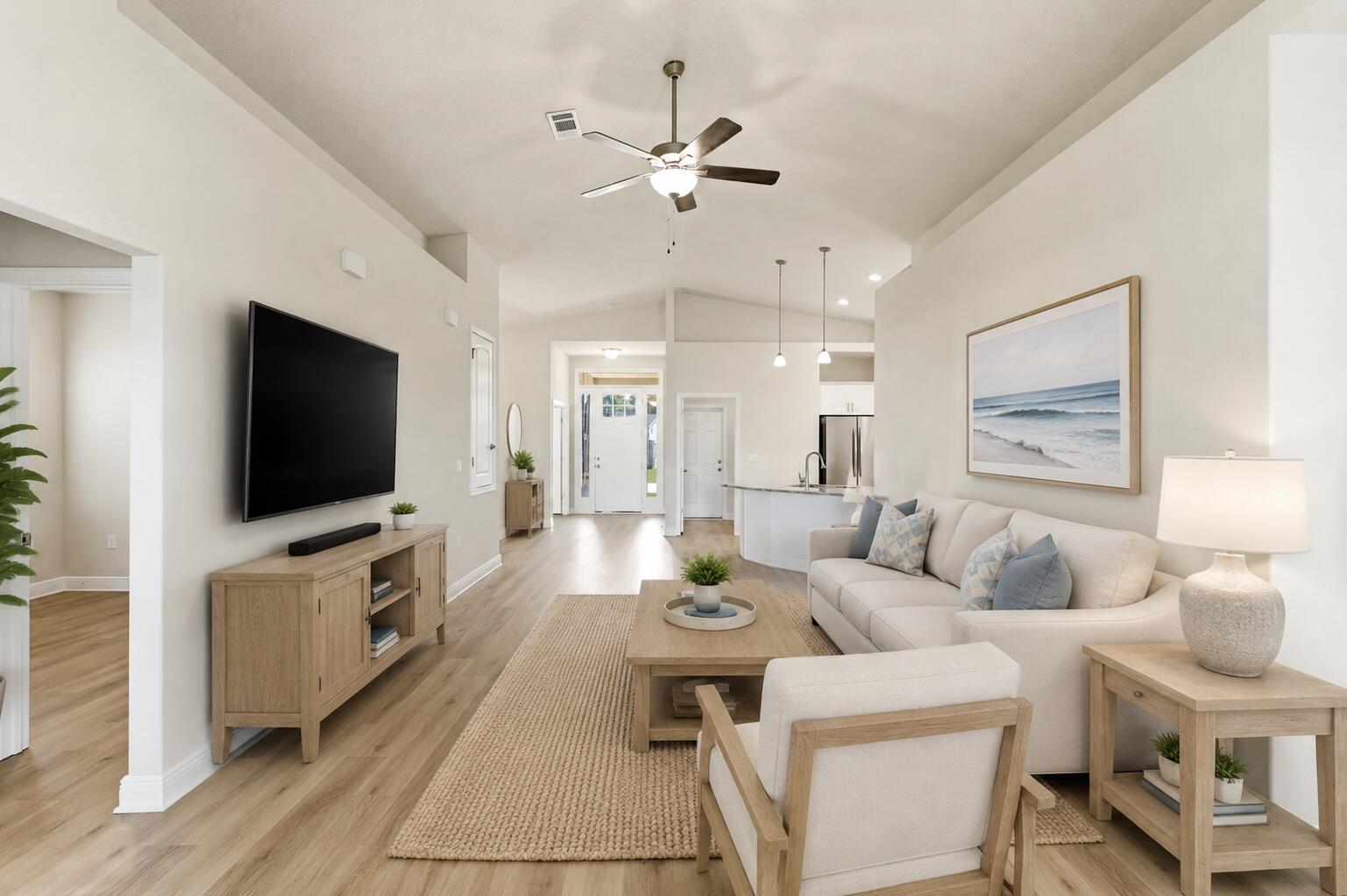Why wait for new construction? This 2022-built home delivers the same quality finish at a fraction of the timeline -- and now priced to move at $180/sq ft. Priced Below Comps!
Welcome to 49 Cool Breeze, a beautifully maintained home in the highly sought-after RiverWalk community! This is the best-priced 4-bedroom property in the neighborhood, an incredible value that won't last long! Priced lower than what the current sellers paid, this home represents a rare opportunity to get into RiverWalk at a great price.
This well-loved home features a thoughtful split bedroom floor plan that offers both privacy and comfort for the whole family. The spacious eat-in kitchen is perfect for family meals, and the adjoining formal dining room provides extra space for entertaining, or could easily function as a home office or playroom to suit your needs. Recent updates include fresh paint, pressure washing, and a tuned-up irrigation system, ensuring this home is in move-in ready condition! Plus, with easy access to Publix for shopping and just 15 minutes to the beautiful beaches of 30A, convenience is key here.
Enjoy all the amenities RiverWalk has to offer, including a community dock for waterfront access and a sparkling community pool to cool off on warm Florida days.
Whether you're looking for a family home, a vacation retreat, or an investment property, 49 Cool Breeze is ready for its next chapter. Don't miss out on this fantastic opportunity!