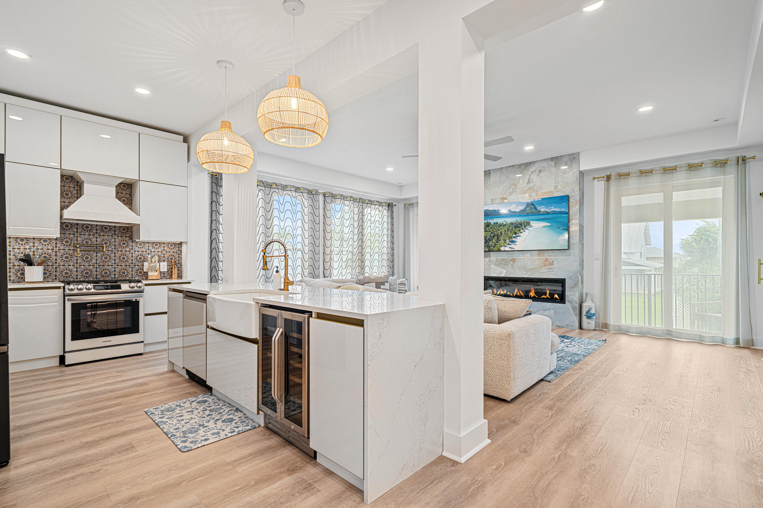 Welcome to Emerald Waters Village, one of Miramar Beach's most sought-after gated communities, where coastal luxury meets exceptional investment potential. Just a short walk to private beach access, this beautifully renovated three-story home offers the rare combination of location, size, and income-producing opportunity. Designed to comfortably accommodate up to 16 guests, this spacious 5-bedroom, 5-bathroom retreat is perfectly suited as a high-performing vacation rental, second home, or full-time residence. Multiple balconies and outdoor living spaces provide the perfect setting for enjoying Gulf breezes, morning coffee, and evenings with family and friends after a day at the beach.
Extensively renovated from top to bottom, this home offers peace of mind with major improvements already completed, including a new metal roof, updated stucco and exterior paint, new impact-rated sliding glass doors, upgraded HVAC systems, and over $40,000 invested in balcony and terrace enhancements featuring premium tile and advanced waterproofing.
Inside, the home showcases sophisticated finishes and thoughtful craftsmanship throughout. The redesigned kitchen and bathrooms feature imported materials, custom Italian glass cabinetry, high-end fixtures, and premium waterproofing systems. New drywall, insulation, flooring, plumbing components, and a stunning white oak staircase further elevate the home's modern coastal design.
Residents and guests enjoy access to two community pools and private beach access while being minutes from Destin Commons, Silver Sands Premium Outlets, Publix, Starbucks, Whale's Tail Beach Bar & Grill, and some of the Emerald Coast's most popular attractions. Topsail Hill Preserve State Park and Destin HarborWalk are also just a short drive away.
Whether you're seeking a luxury beach getaway, a primary residence near the coast, or a turnkey investment property in one of Northwest Florida's strongest vacation rental markets, this exceptional home delivers the location, lifestyle, and upgrades that today's buyers are searching for.
All information deemed reliable but not guaranteed. Buyer to verify all information, dimensions, and rental projections.