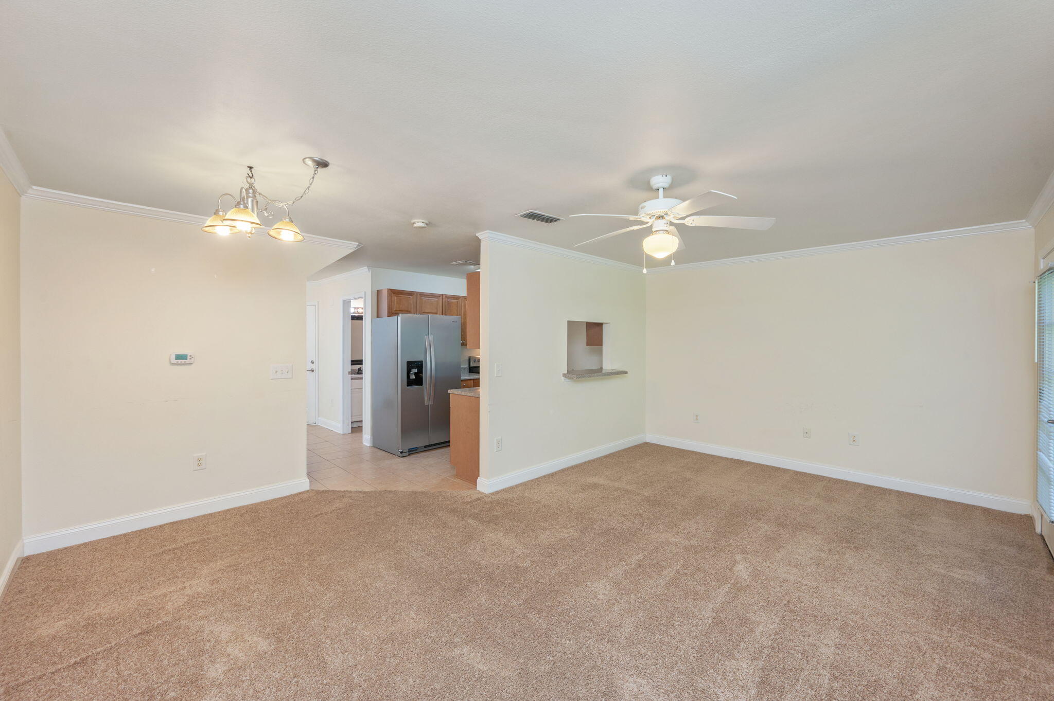 This pet-friendly rental offers comfort and convenience! This two-story property features 2 bedrooms upstairs, each with its own full bathroom—perfect for added privacy or a roommate setup. The spacious living room provides an inviting space for both relaxing and entertaining, while the kitchen is equipped with like-new stainless steel appliances for a modern touch.

Enjoy the ease of yard work included in the rent, giving you more time to enjoy your home without the hassle of outdoor maintenance. With its functional layout and desirable features, this property is ready to welcome its next tenant.