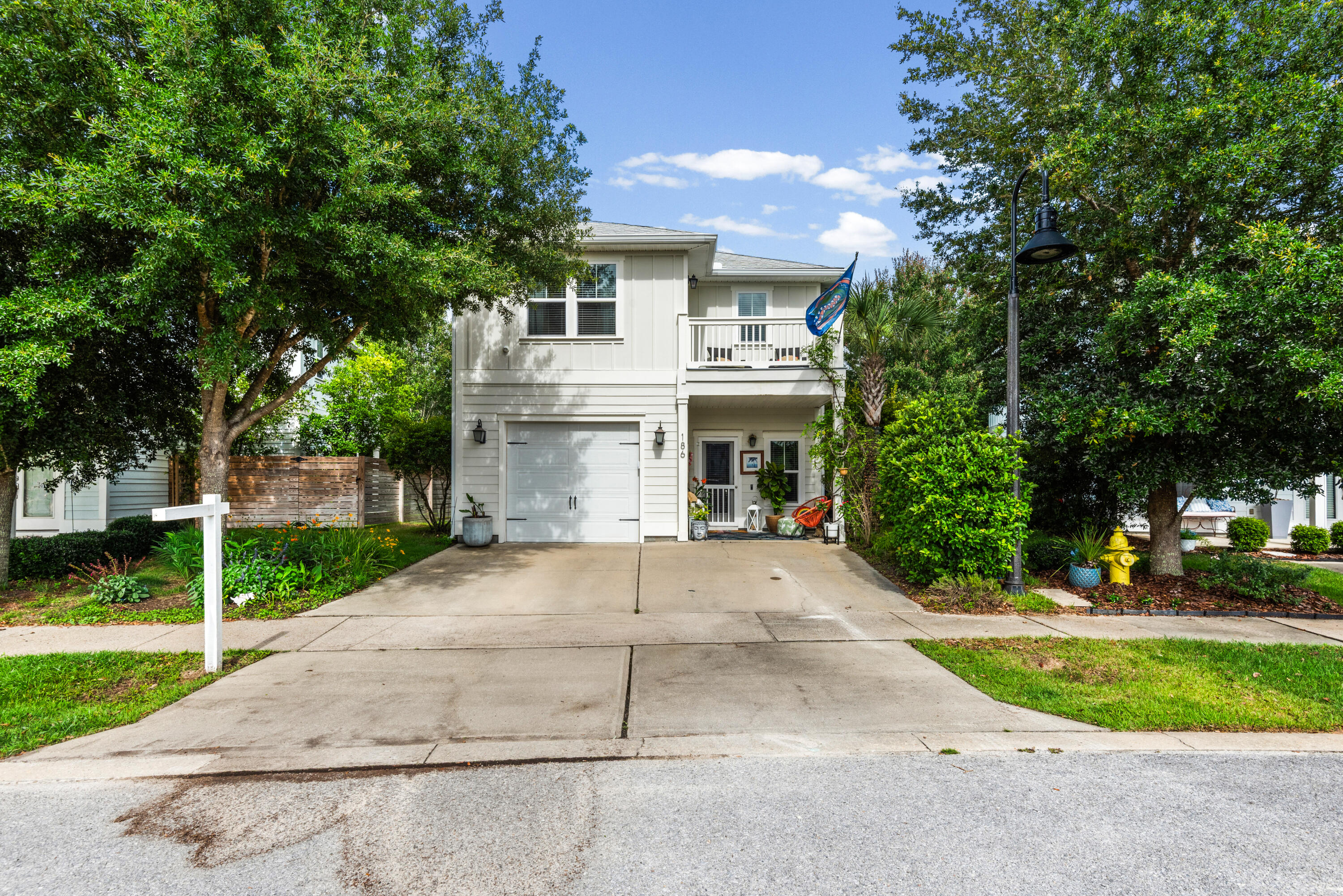 Audubon Point is a small subdivision located in a woodsy atmosphere.this home backs up to an environmentally protected area. Close to the pool.  Great balcony area to enjoy afternoon coffee watching all the happenings at the park area across the street.  Locatedin sought after Point Washington which offers lots of nature. Water heater 3 years old. A/C 3-4 years, New bike path lets you bike from house to North Bay or Eden  Gardens.  The crossing light at 98 so can bike to beach 5-8 minutes.