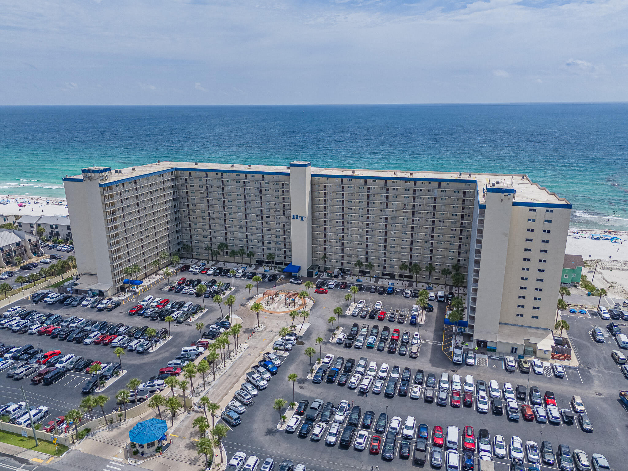 Welcome to Regency Towers 712, a beautifully maintained beachfront condo located on the highly sought after East End of Panama City Beach. This fully furnished 2 bedroom 2 bathroom condo is 100% turnkey and rental ready, making it an excellent opportunity for investors, second home buyers, or those seeking their own piece of paradise on the Emerald Coast.
Positioned on a lower floor for convenient access, this beachfront unit offers stunning Gulf views and the opportunity to enjoy both breathtaking sunrises and  sunsets from your private balcony. The spacious primary suite features a king size bed, private balcony access, and beautiful Gulf views. The guest bedroom is thoughtfully designed with two sets of bunk beds, maximizing sleeping capacity and rental potential. Comfortably accommodating up to 8 guests, this condo is currently enrolled in Regency Towers' on-site rental program and is ready to continue generating income from day one.
Regency Towers is one of Panama City Beach's most beloved beachfront communities, offering an exceptional lineup of amenities including 24-hour security, two Gulf front swimming pools (one heated seasonally), an indoor hot tub, fitness center, game room, owner's lounge, picnic area, private beach access, and the popular on-site Sandbar restaurant available to owners and guests.
Located on the desirable East End of Panama City Beach, you'll be just minutes from local favorites including Schooners, Patches Pub, Captain Jack's, Captain Anderson's Marina, and St. Andrews State Park.
Whether you're looking for a vacation getaway, investment property, or both, Regency Towers 712 represents the BEST value currently available in the complex. Priced to sell, this beachfront condo offers the perfect combination of location, amenities, rental potential, and coastal lifestyle.