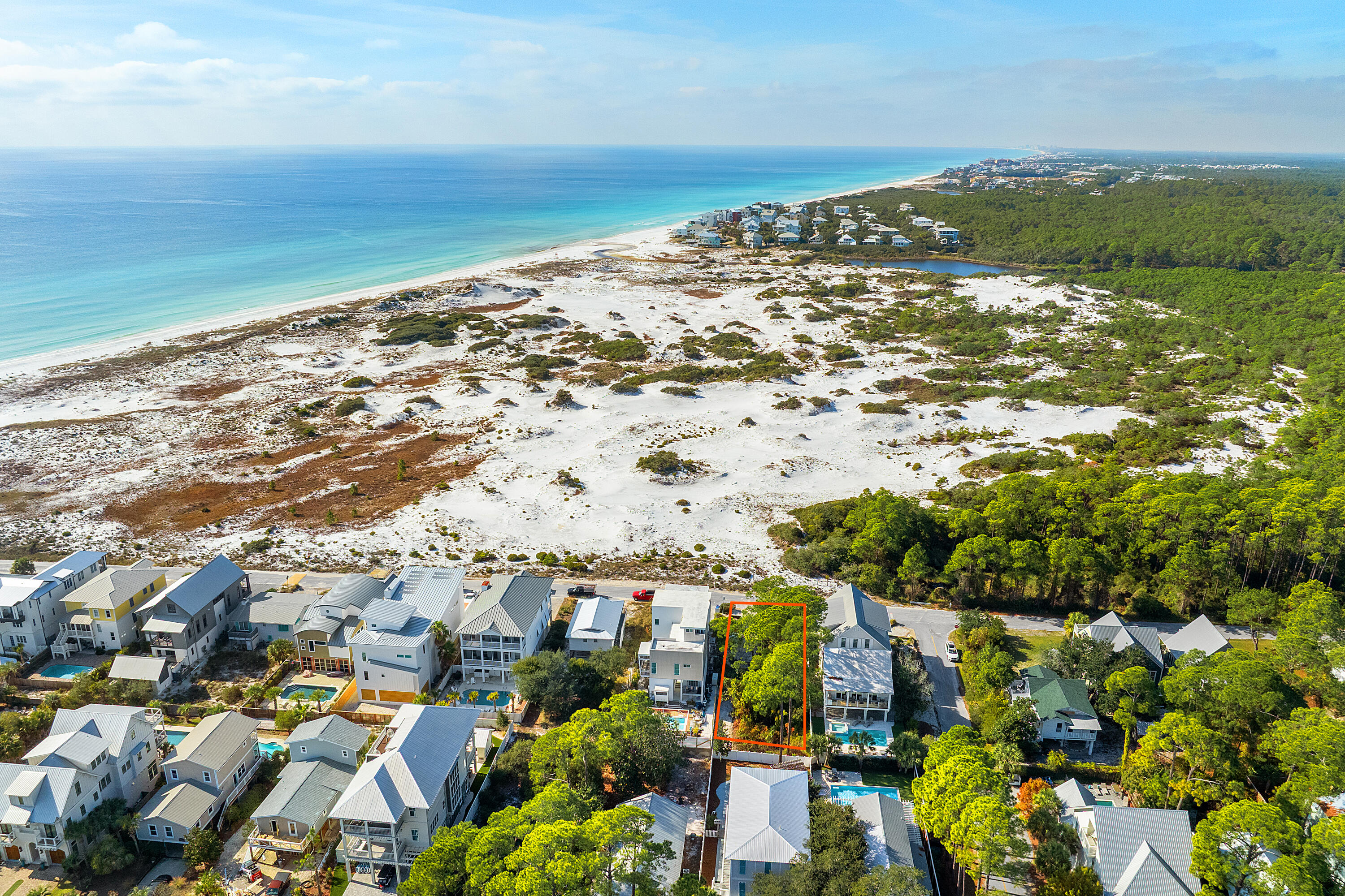 *OWNER FINANCING NOW AN OPTION**Welcome to one of the most coveted pieces of land left in iconic Grayton Beach--the final 50' x 150' vacant lot which overlooks the historic Western views over Grayton Beach State Park. This property offers sweeping, uninterrupted sunset views that stretch across shimmering dunes to the glowing Gulf horizon. Build your dream home or income producing investment, where nature, privacy, and coastal beauty come together in a setting that can never be replicated.  A rare, protected view corridor like this is nearly impossible to find along 30A.  With no future development to block your vistas, this site provides the ideal canvas for an iconic coastal retreat designed around breathtaking panoramas and the natural beauty that makes Grayton Beach so beloved.