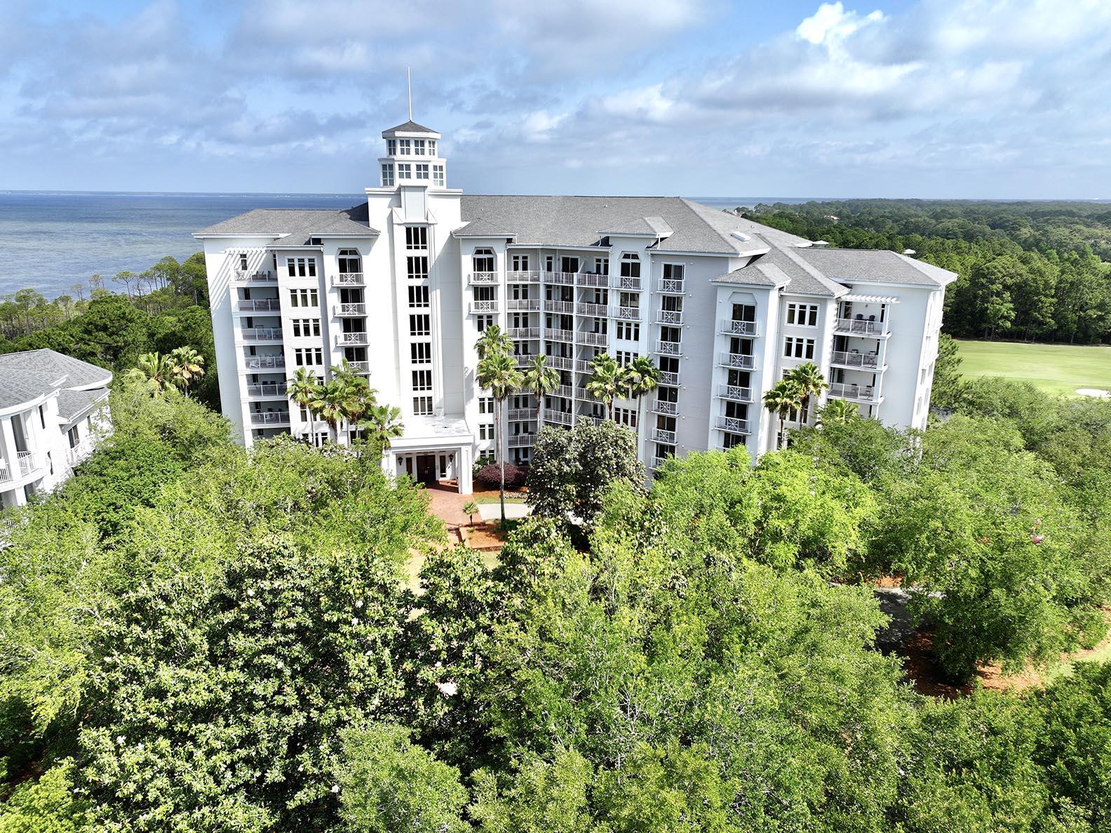 Beautifully perched on the seventh floor, this light and airy studio welcomes you with Bay views overlooking the treetops and Burnt Pine Golf Course below.  The Elation condo is perfectly situated a short stroll from all the action and entertainment of Baytowne Wharf, Conference Center and the full-service marina.  This turn-key rental ready Unit is fully furnished and comes complete with everything you need, featuring a stainless refrigerator/freezer, dishwasher and microwave.  Once you are here, you have access to all that the Sandestin Golf and Beach Resort has to offer.  Whether it's playing golf or tennis, relaxing on the beach, boarding a dinner cruise or enjoying a shopping excursion to find that just right something for someone special, or yourself, it's all here for you to enjoy!