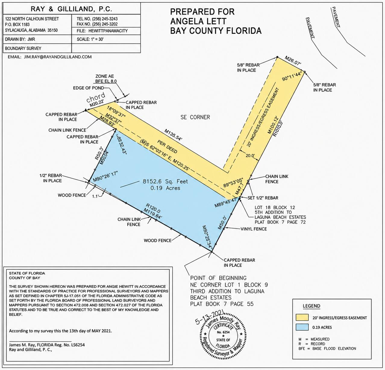 LAGUNA BEACH ESTATES 5TH ADDN - Land