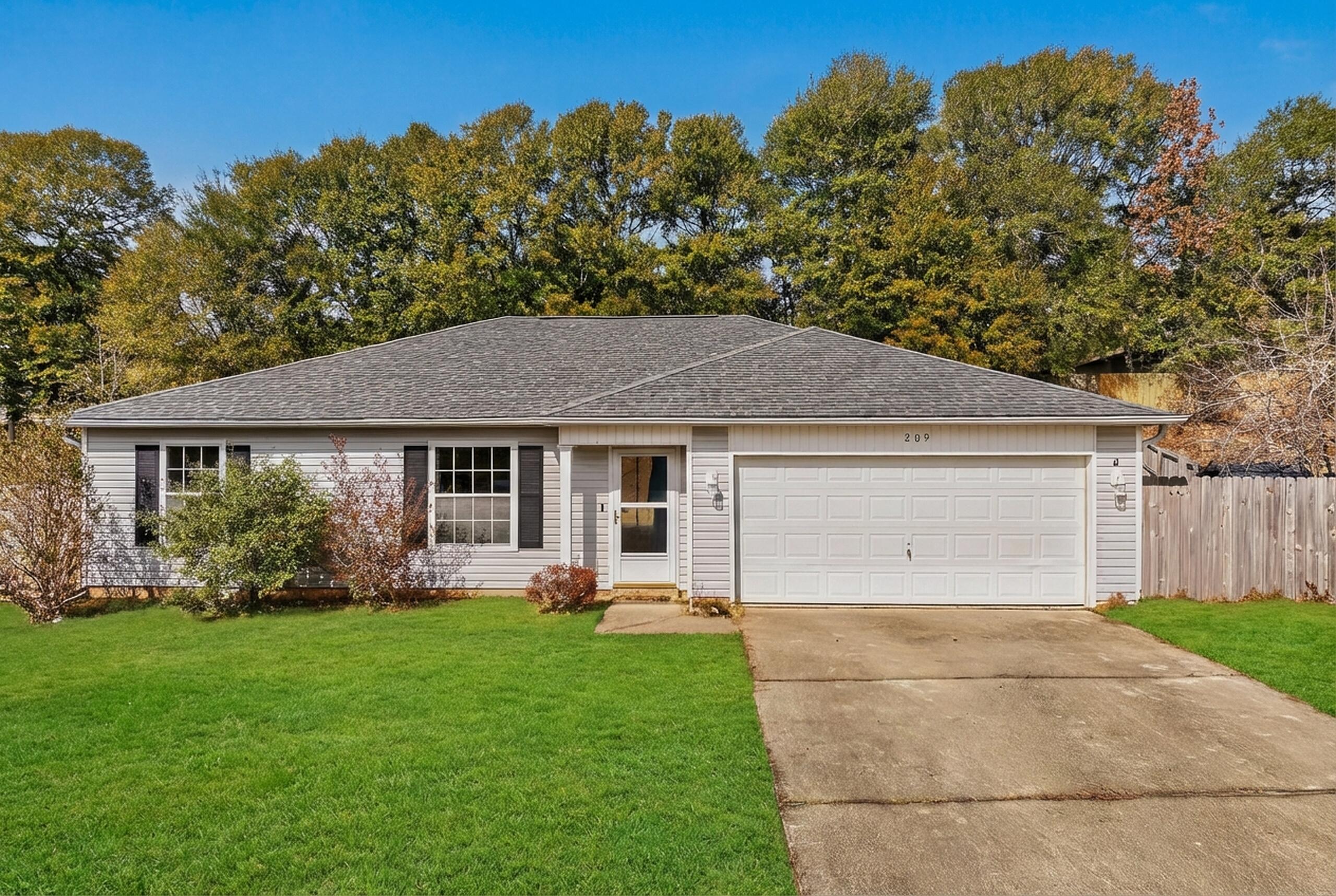 PRICE ADJUSTMENT--SELLER MOTIVATED! Conveniently located 3BR/2BA/2-car garage, ranch home in the heart of Crestview!  Cul-de-sac street means no thru-traffic! New Roof 2023...New luxury, vin                                                                                                                yl plank flooring throughout 2024...New HVAC 2023 (7-year warranty remaining!)...Ceiling fans throughout...Volume ceiling in Living Room...Master Bedroom features a walk-in closet & Master Bath...Fun chalk walls in Kitchen and Guest bedroom...All-electric...Washer/Dryer hook-ups inside hallway...Property currently has a Terminix termite bond with pest control. Home has been professionally pressure-washed, cleaned and master bedroom closet carpet cleaned as well!