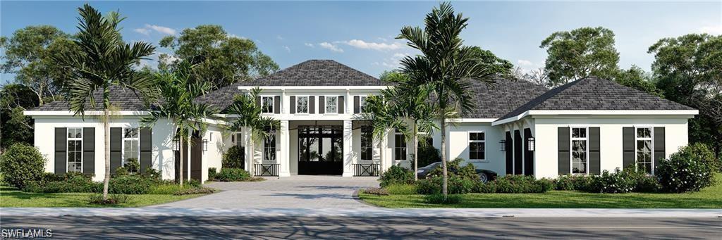 Riverview Homes proudly presents a unique opportunity to purchase a pre-construction, custom built home located in the sought-after, centrally located Pine Ridge. Situated on over one acre, on a private lot, this gorgeous residence will feature 6735 sqft under air & will overlook the beautifully landscaped grounds & resort-style pool/spa. This single-story residence will feature upgrades such as a chef's kitchen w/butler’s pantry featuring Wolf, Sub-Zero, & Bosch appliances. The open floor plan allows for seamless integration of the indoor & outdoor living space, perfect for entertaining. Modern design/decor & high-end finishes are found throughout this breathtaking residence leaving nothing to be desired showcasing bonus/media room, exercise room, home office, & full bar w/dual full sized wine coolers. The outdoor space features a full kitchen, large dining area & plentiful living space. This custom home is finished w/a five car garage & is conveniently located just minutes from the Waterside Shops, Ritz Carlton, Mercato and only a short drive to downtown Naples’ white sand beaches, fine dining & world-class shopping. Anticipated completion date approximately 4th Quarter 2022.
