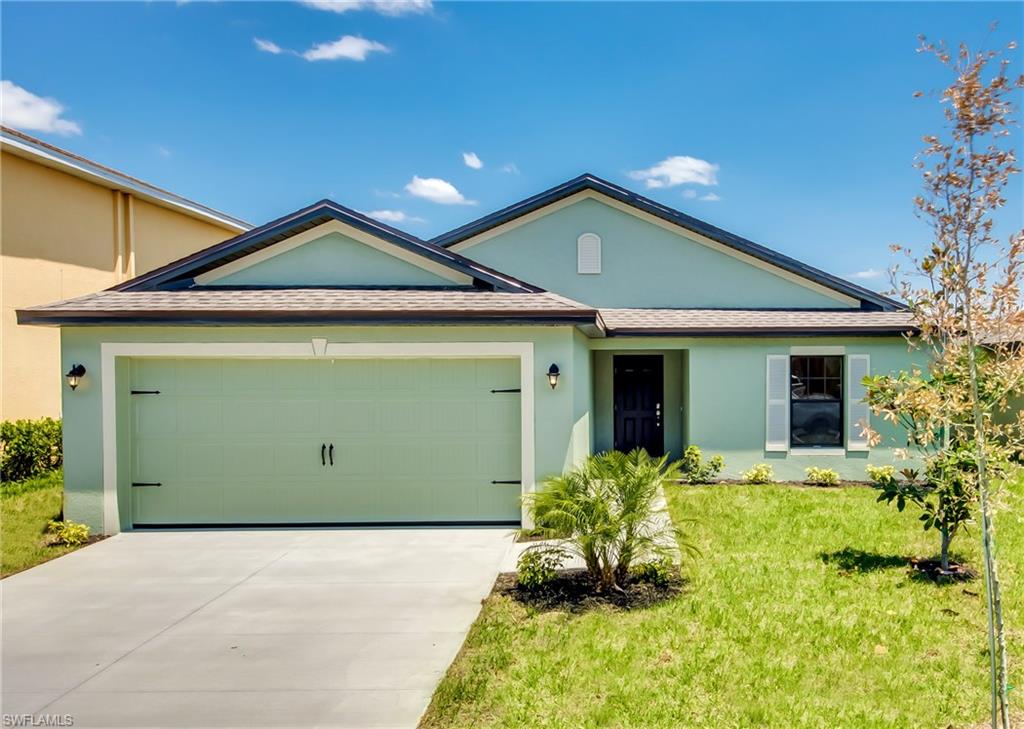 Your family will love the brand new Bokeelia floor plan by it is located in the beautiful community of Shadow Lakes. This one-story home features 3 bedrooms, 2 baths, and is 1,540 square feet with a 2 car garage. Included in this beautiful new home are new energy efficient kitchen appliances, custom cabinets, over-sized landscaped lots and a Homeowner Warranty. Residents of the gorgeous, tranquil neighborhood and can enjoy their own slice of Waterfront Wonderland near the coast of Southwest Florida in the Fort Myers area. Each home in this stunning community backs up to a body of water or a serene setting of the expansive nature preserve. Shadow Lakes offers residents both the convenience of living in a highly desired location along with beautiful, move-in ready homes. This new community offers breathtaking views right within the neighborhood and includes a playground, walking trails and easy access to State Road 82 and I-75 Shadow Lakes is the perfect place for home buyers in the Fort Myers area.