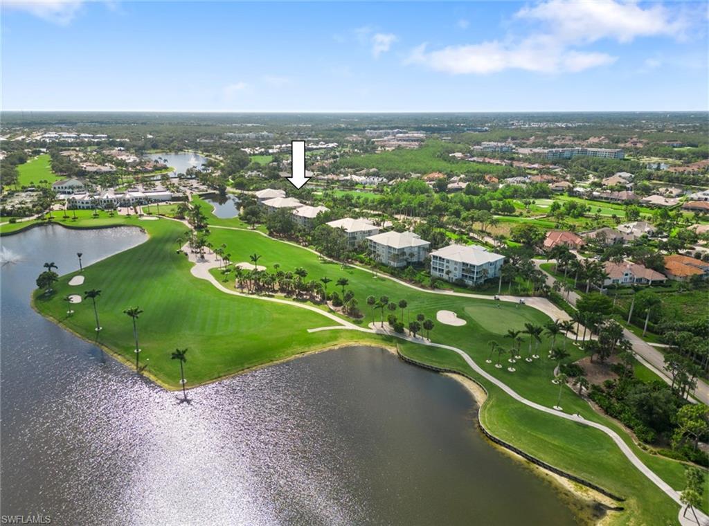 Beautiful condo with spectacular golf & lake views in North Naples’ coveted “Audubon Golf & Country Club!”  All the prime amenities offered in Audubon are only steps away, including an 18-hole championship golf course, tennis, pickleball, Bayside boardwalk, brand-new spectacular poolside club & café. Relax and unwind on your expansive screened-in lanai with breathtaking panoramic golf course and lake views. This light, bright & airy home boasts an open floor plan with 3 bed + den/3.5 baths, private 2-car garage plus golf cart storage. Enjoy a beautifully renovated kitchen and primary bath! North Naples' "Audubon Country Club" is perfectly located 5-min from Mercato & SWFL's world-class beaches, with gated/guarded entry.